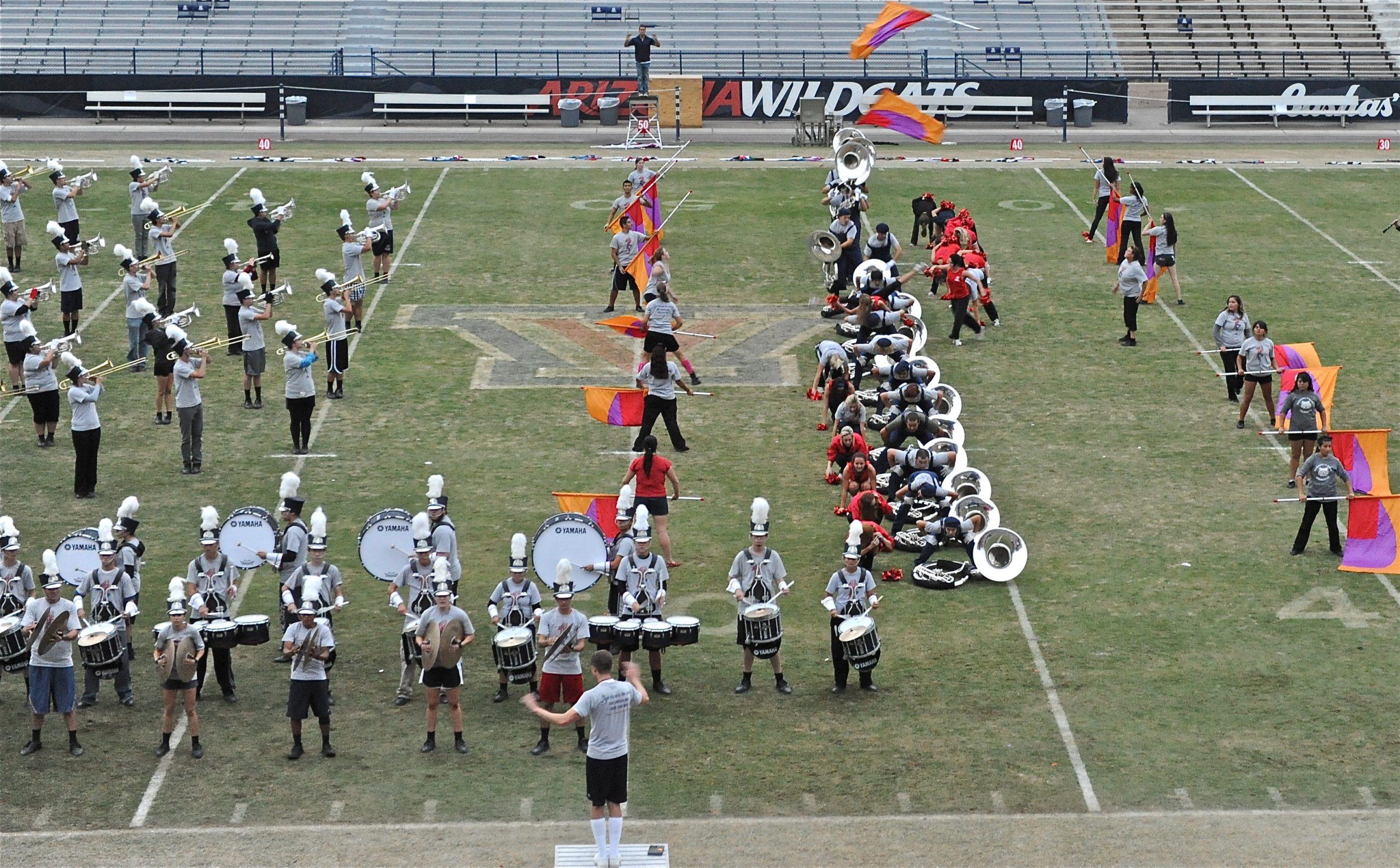 Pride Band Day Rehearsal