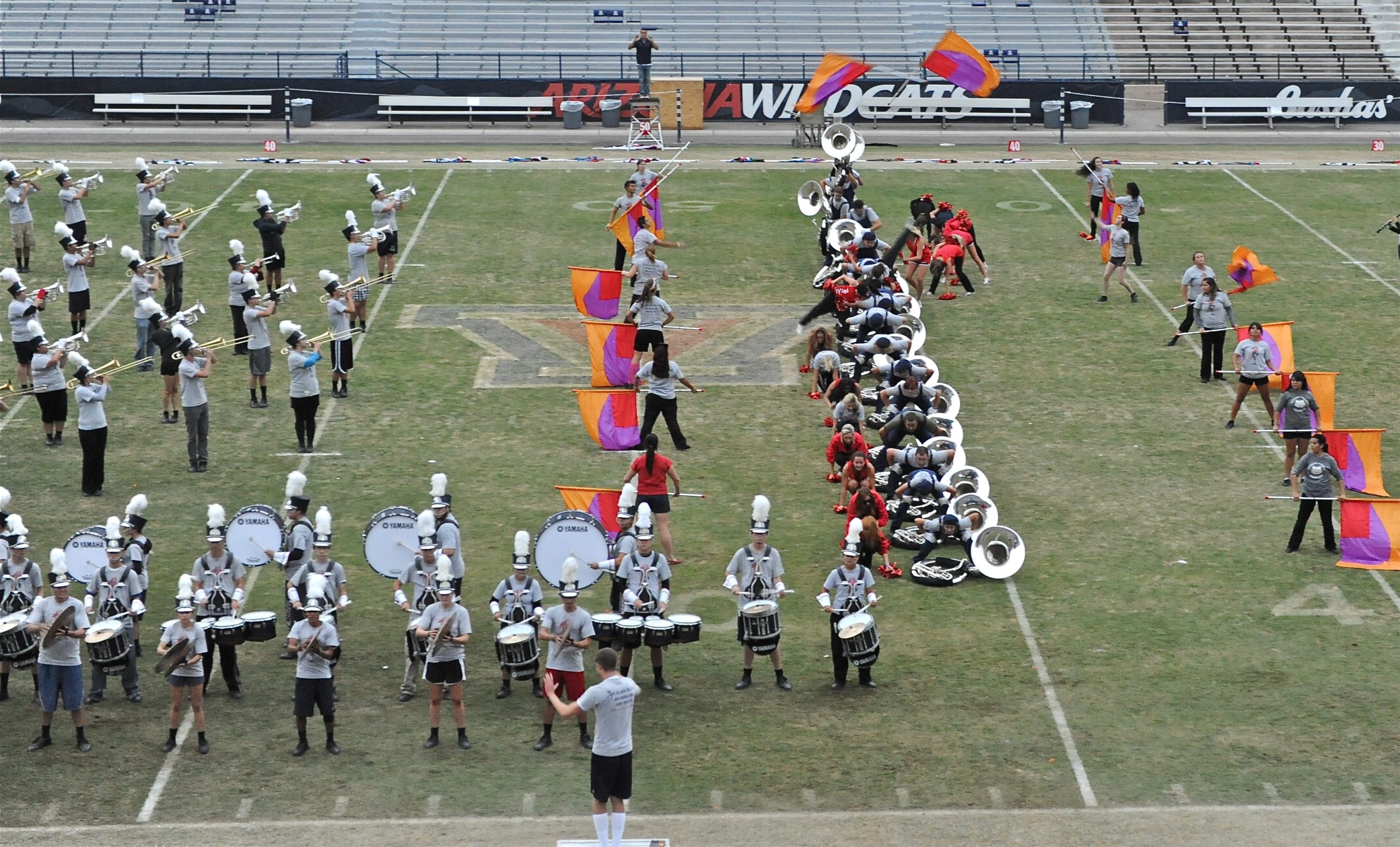 Pride Band Day Rehearsal