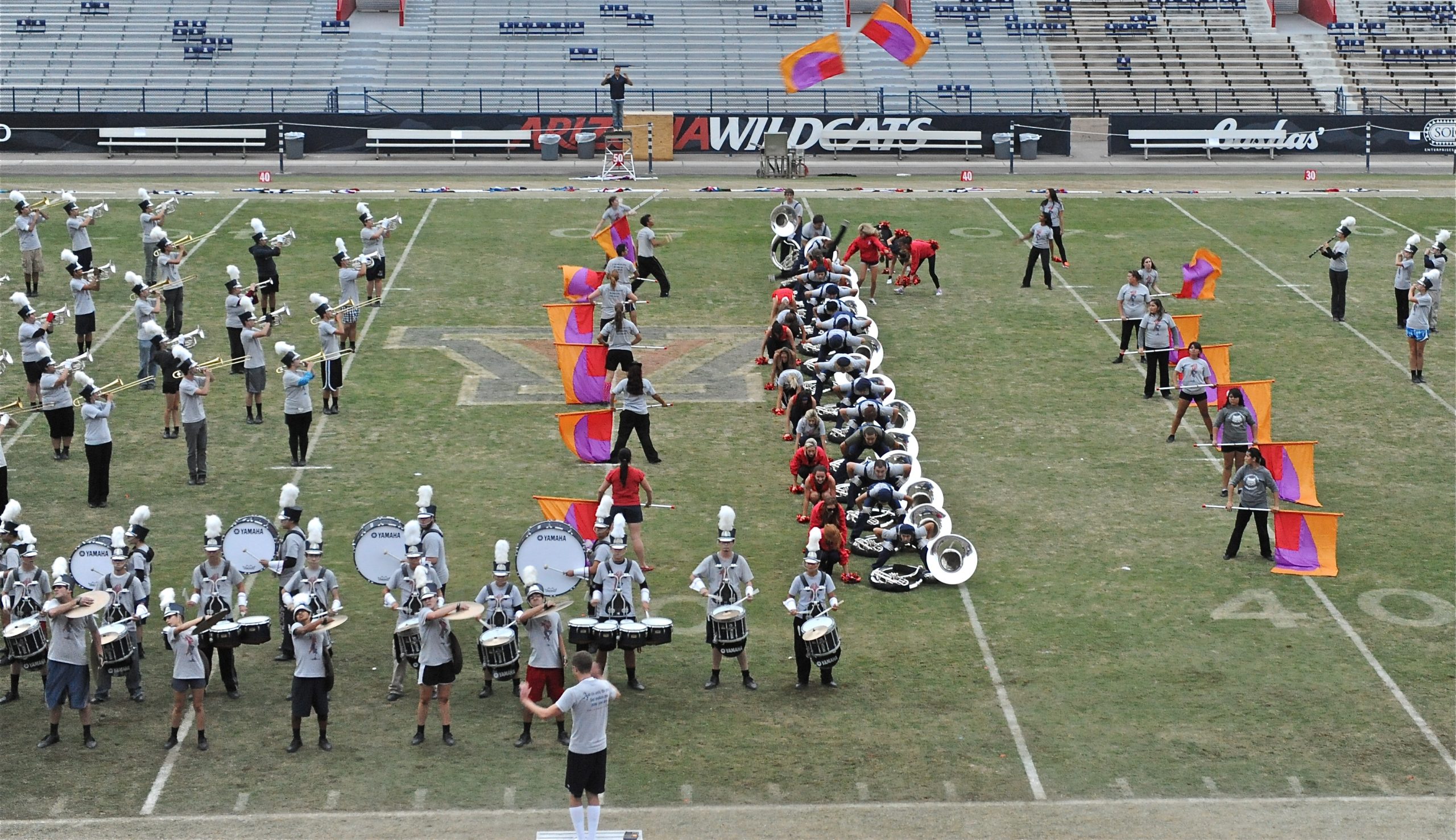 Pride Band Day Rehearsal
