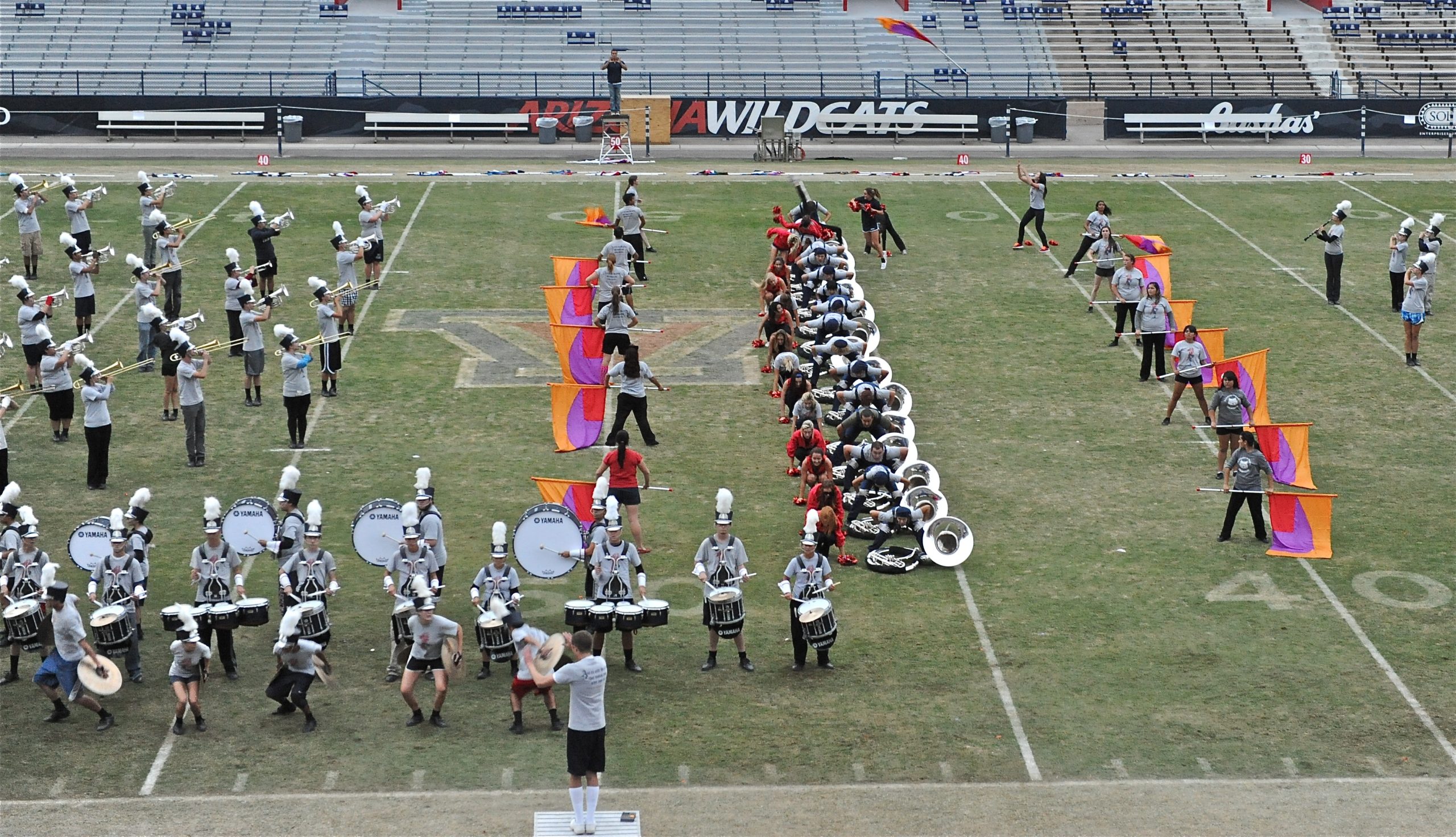 Pride Band Day Rehearsal
