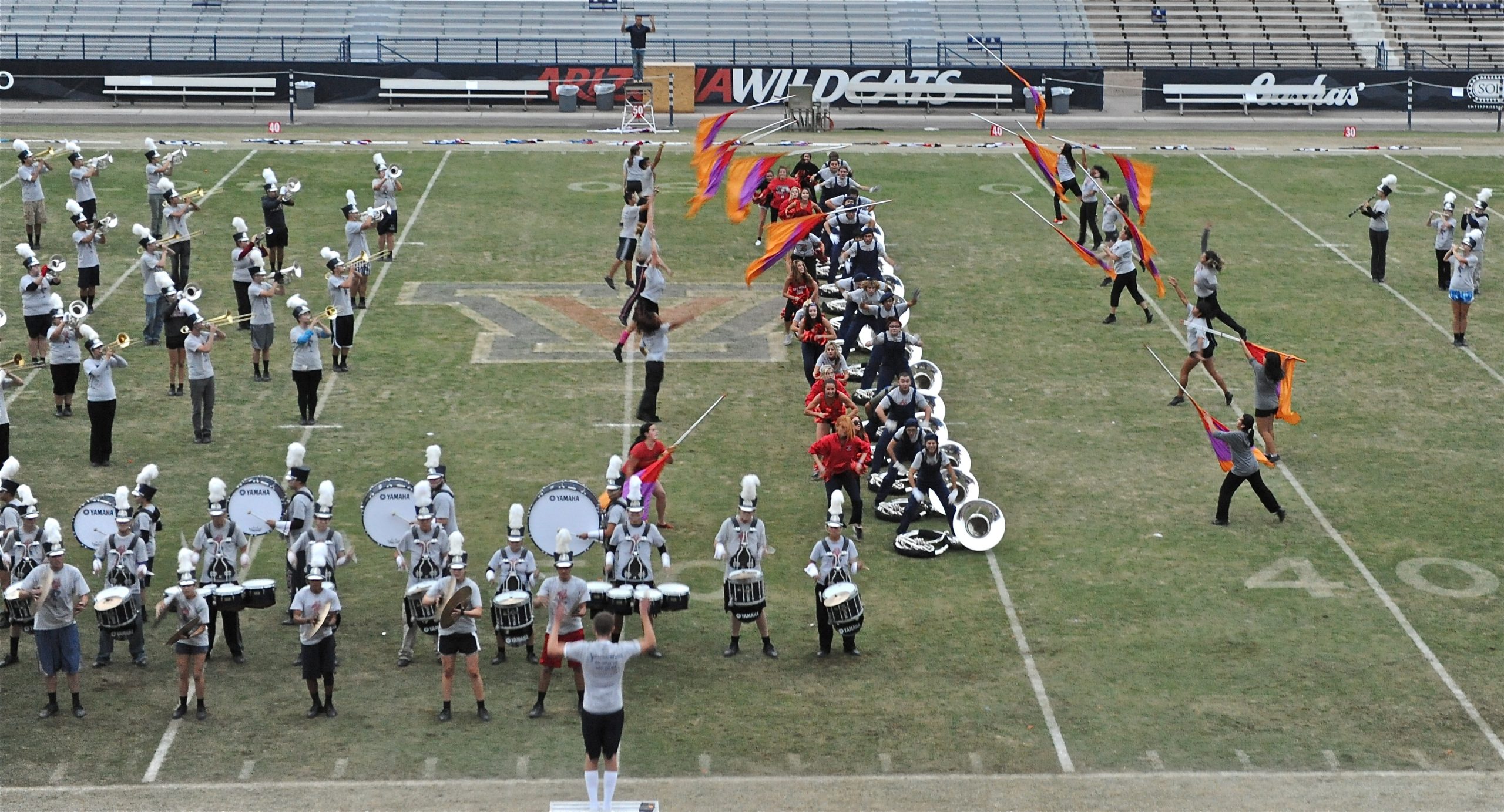 Pride Band Day Rehearsal