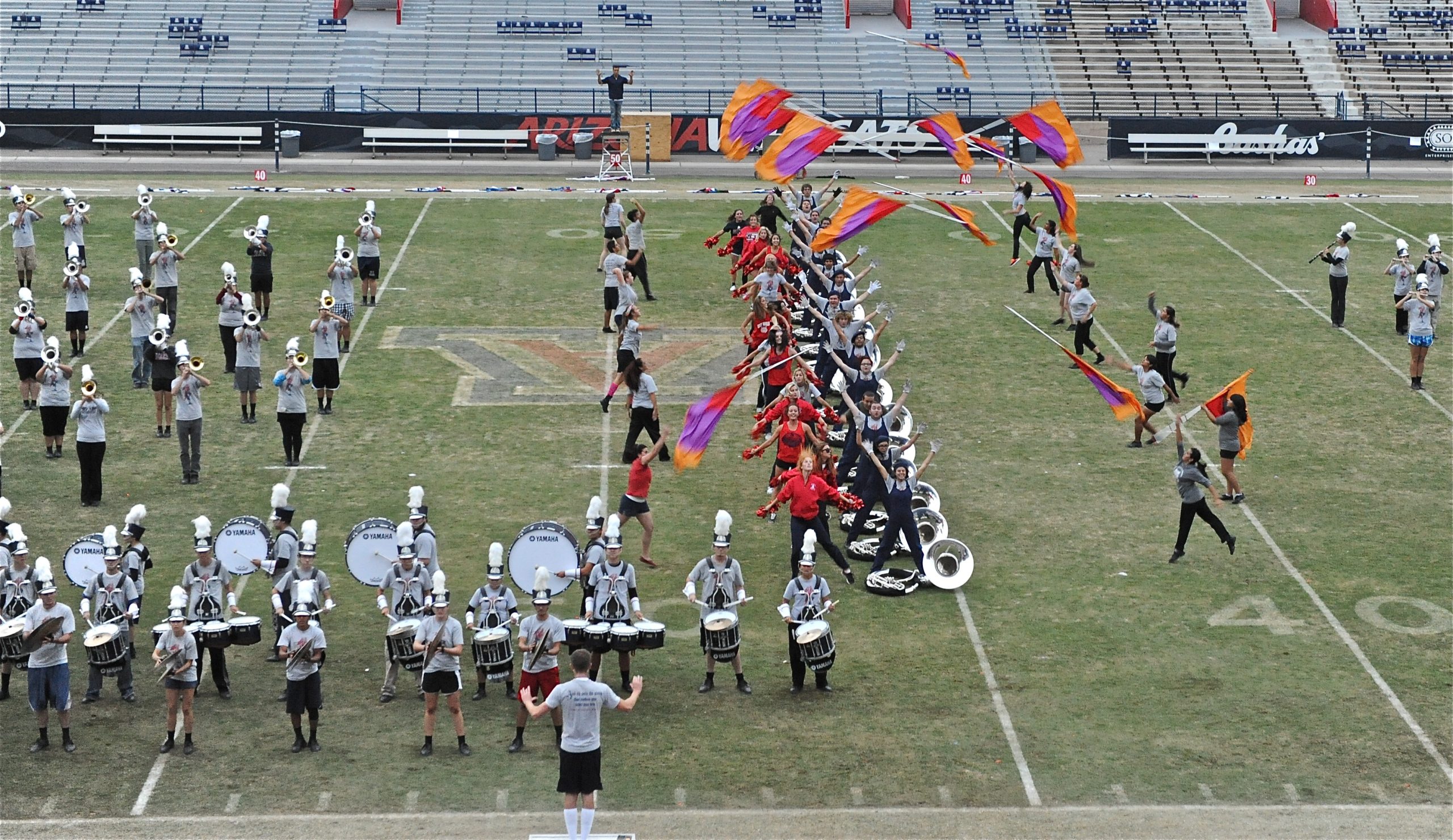 Pride Band Day Rehearsal