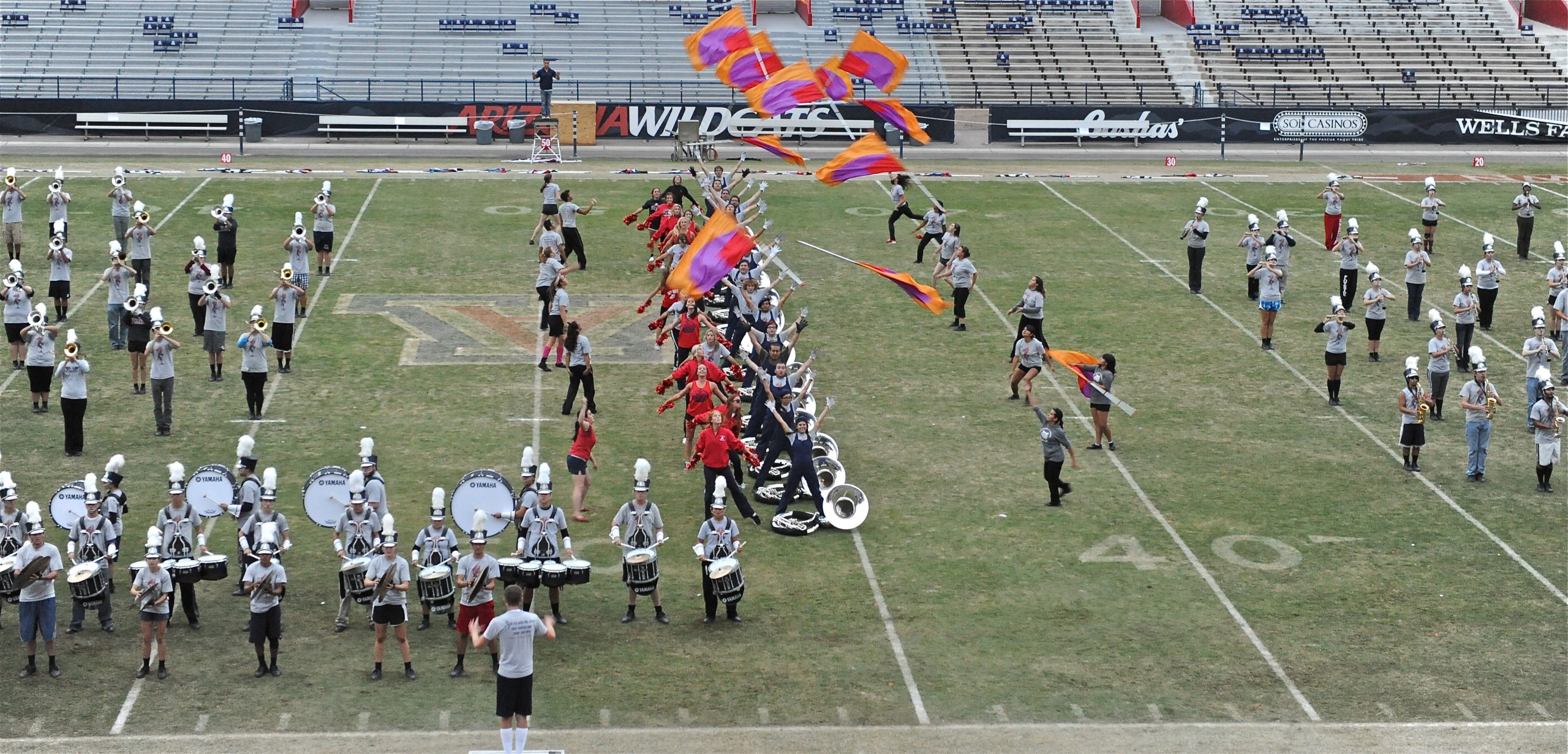 Pride Band Day Rehearsal