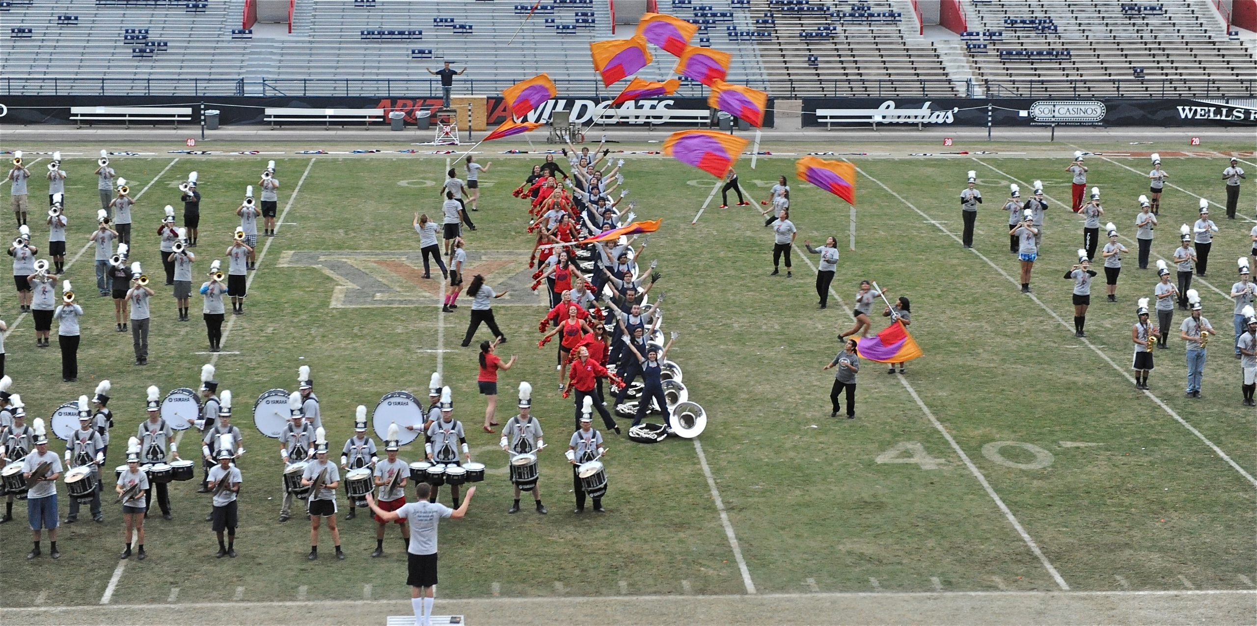 Pride Band Day Rehearsal