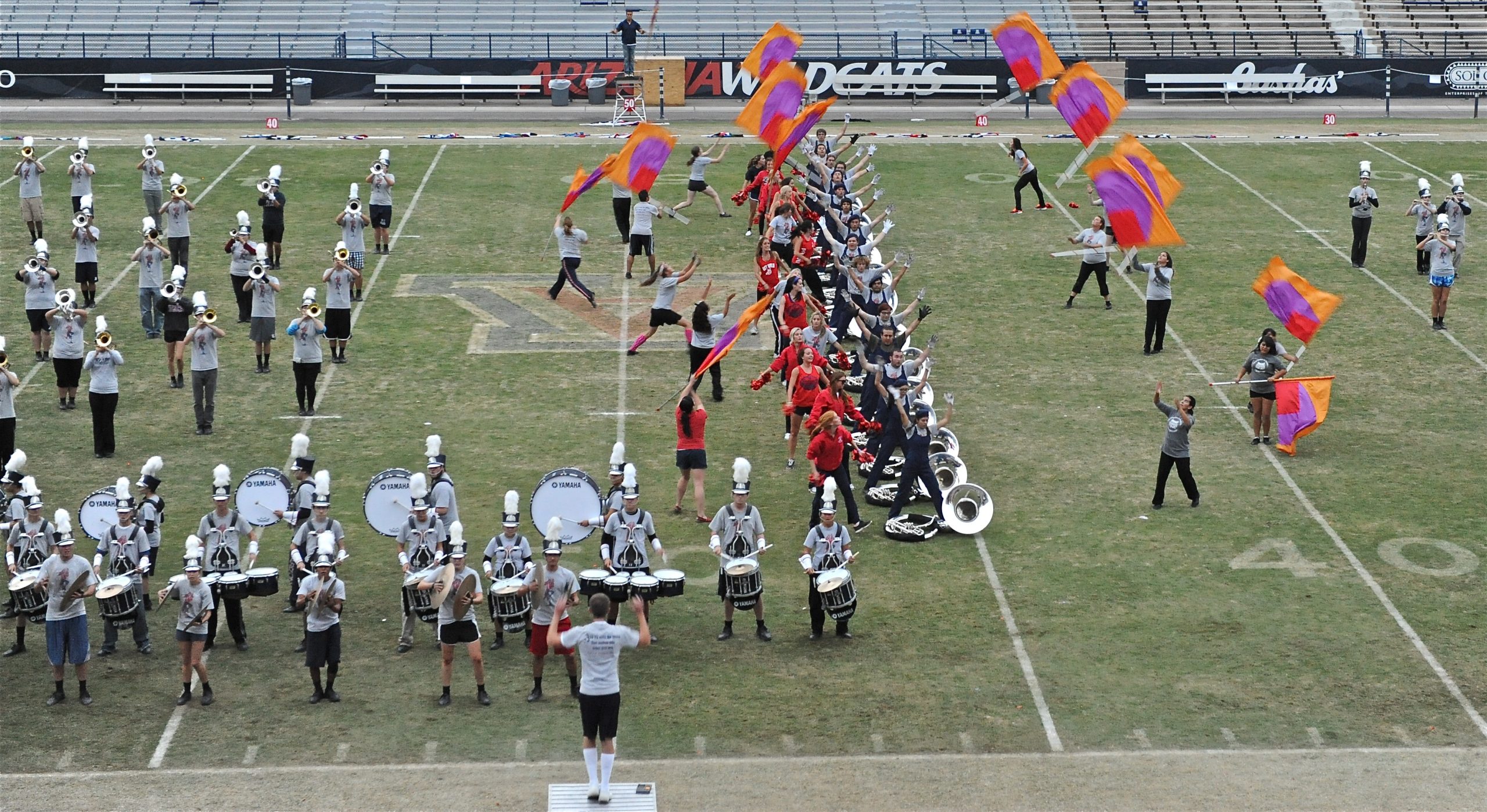 Pride Band Day Rehearsal
