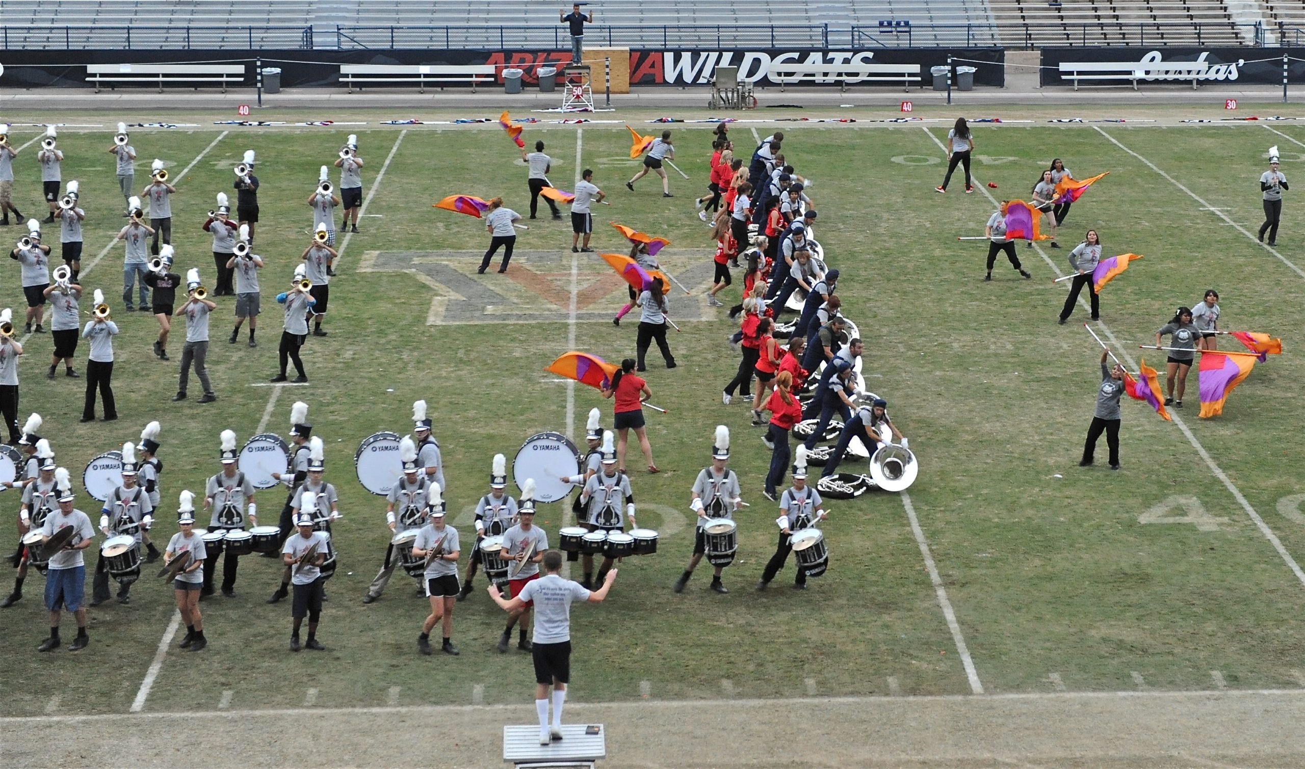 Pride Band Day Rehearsal