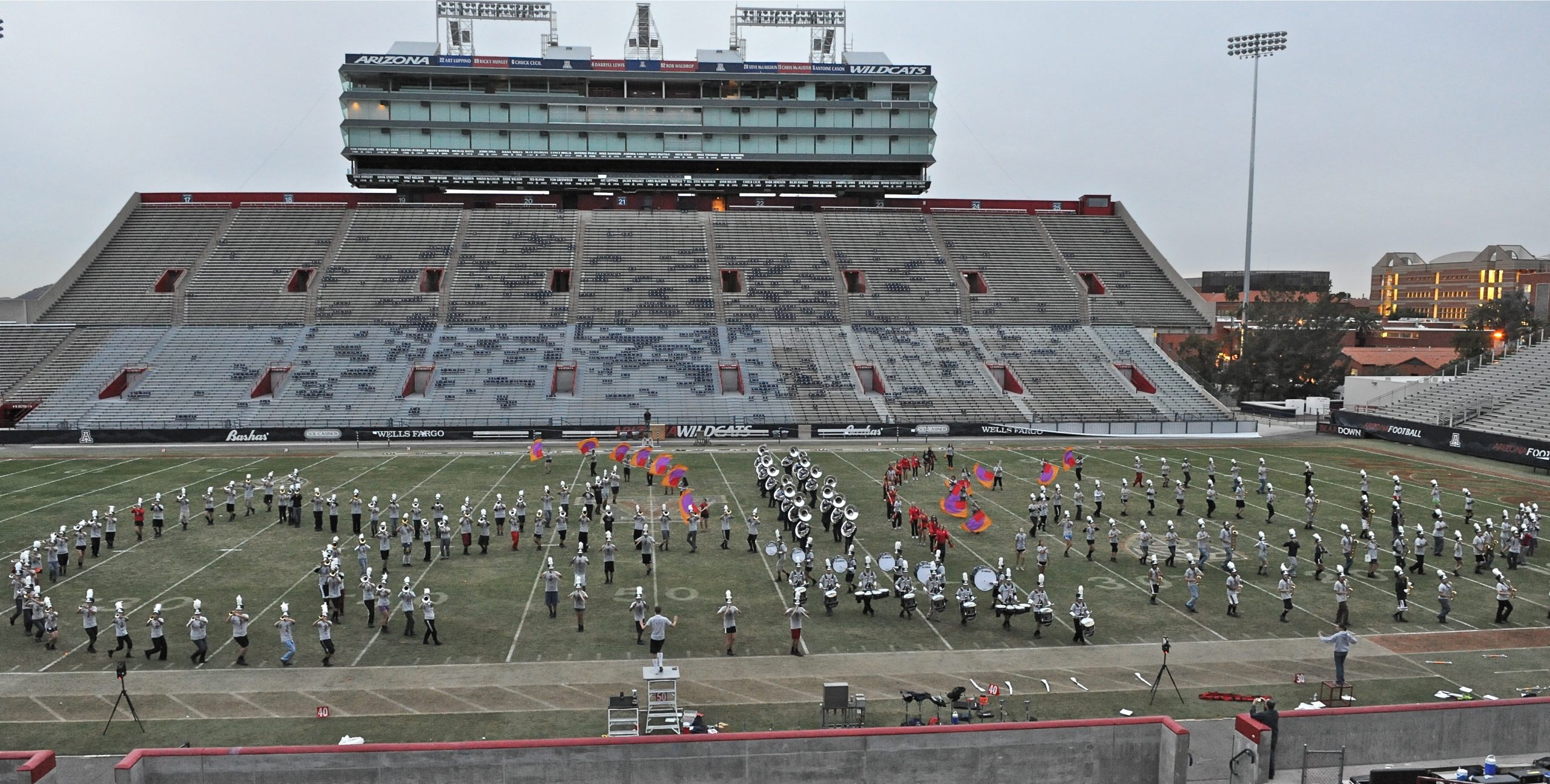 Pride Band Day Rehearsal