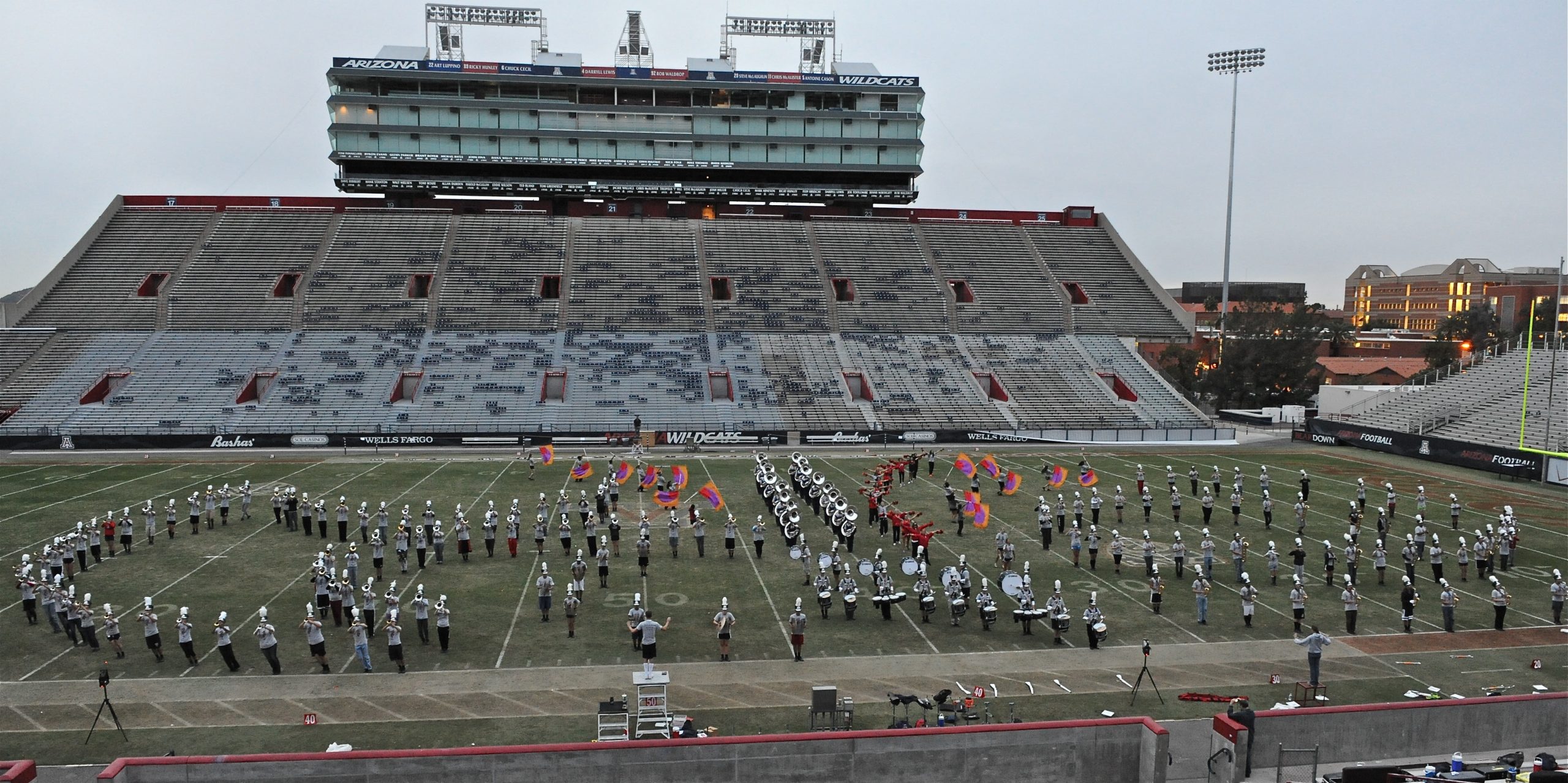 Pride Band Day Rehearsal
