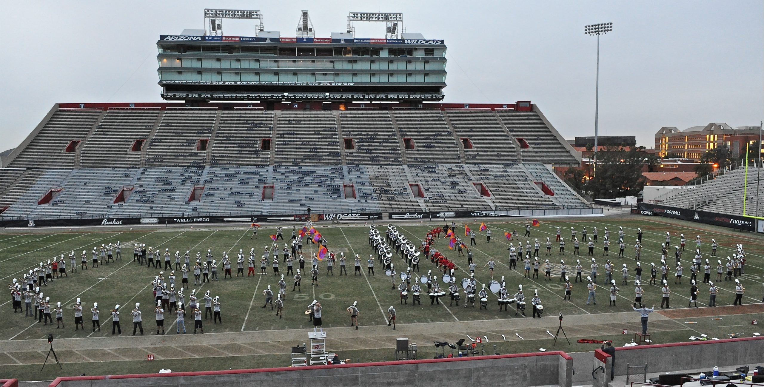 Pride Band Day Rehearsal