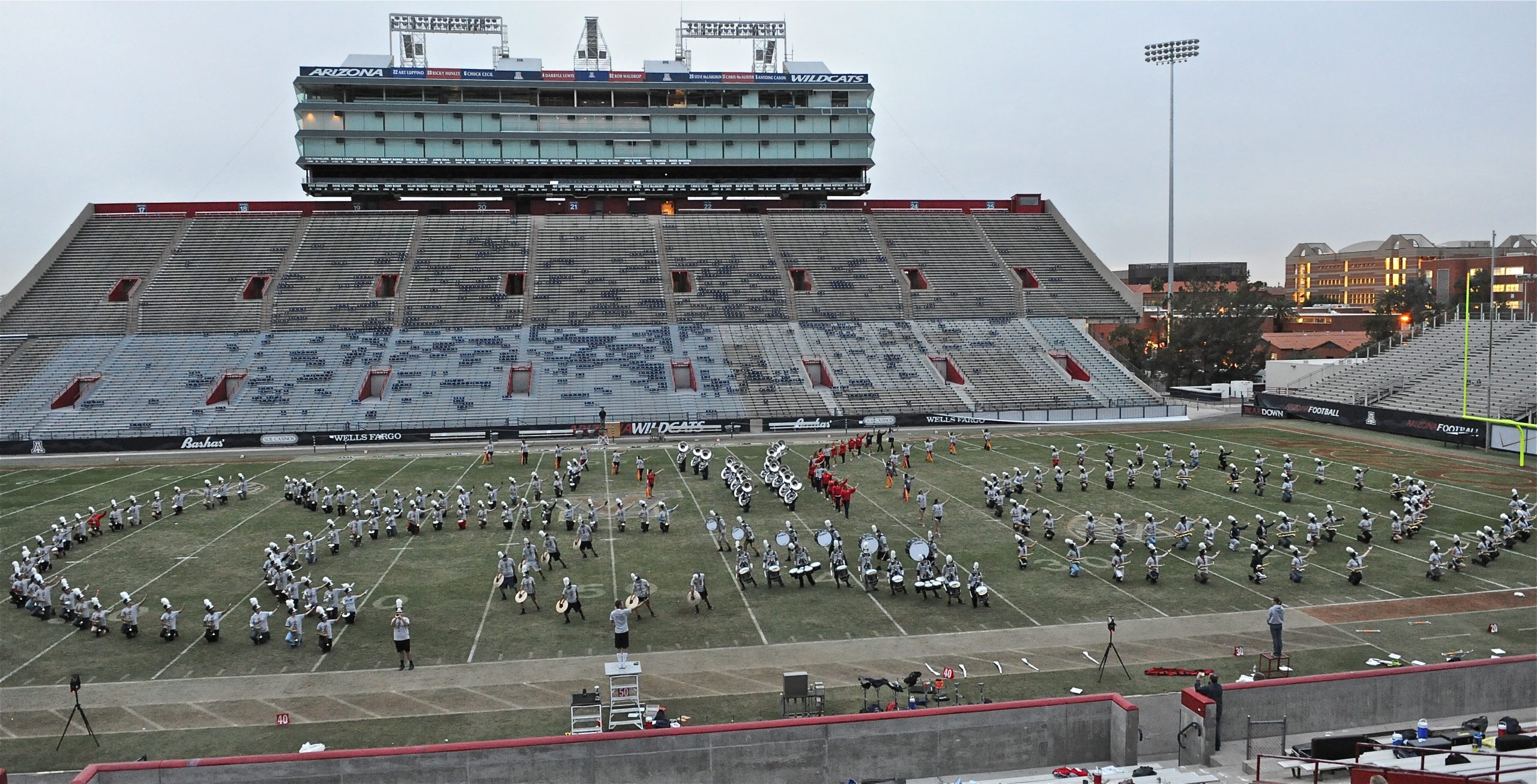 Pride Band Day Rehearsal