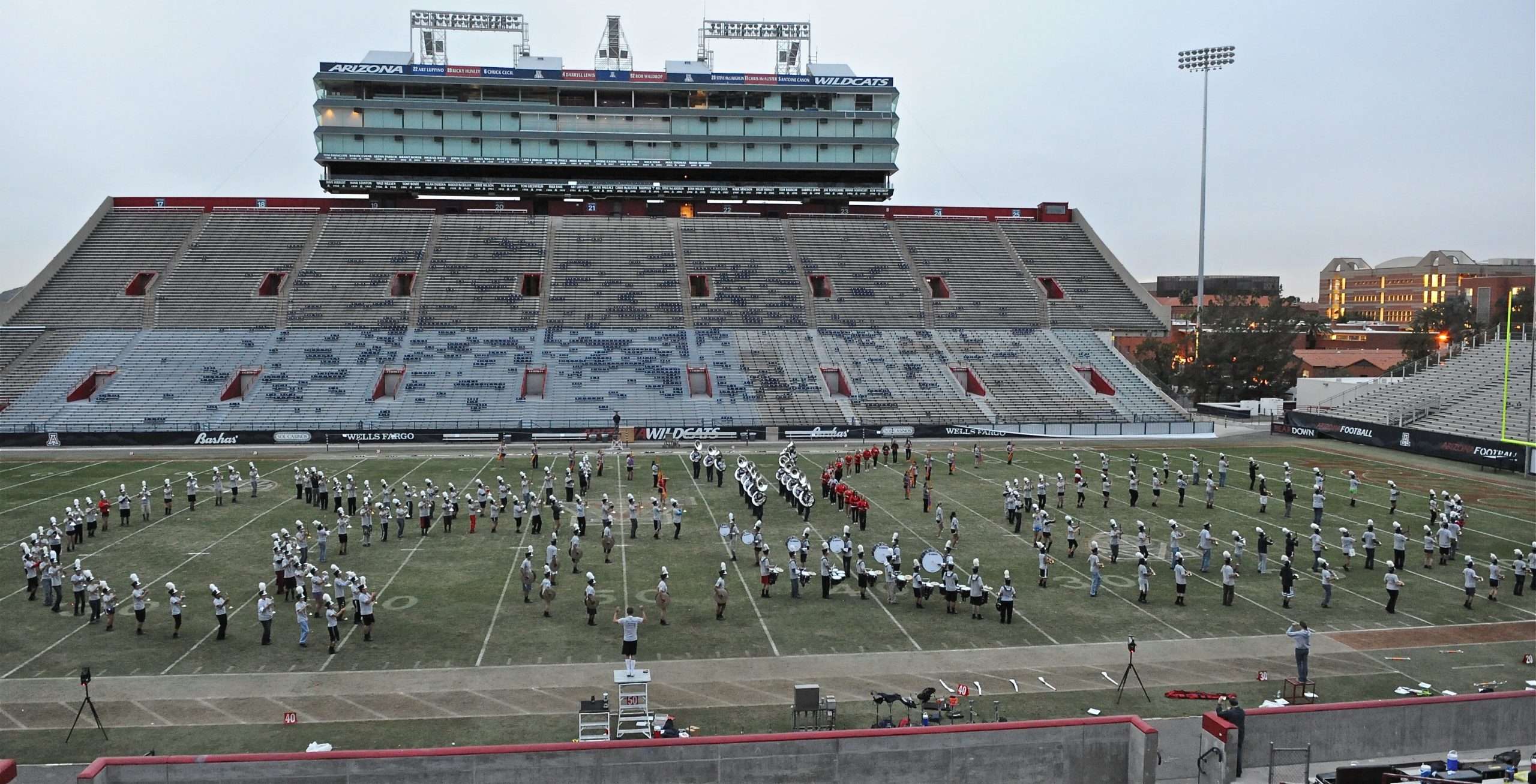 Pride Band Day Rehearsal