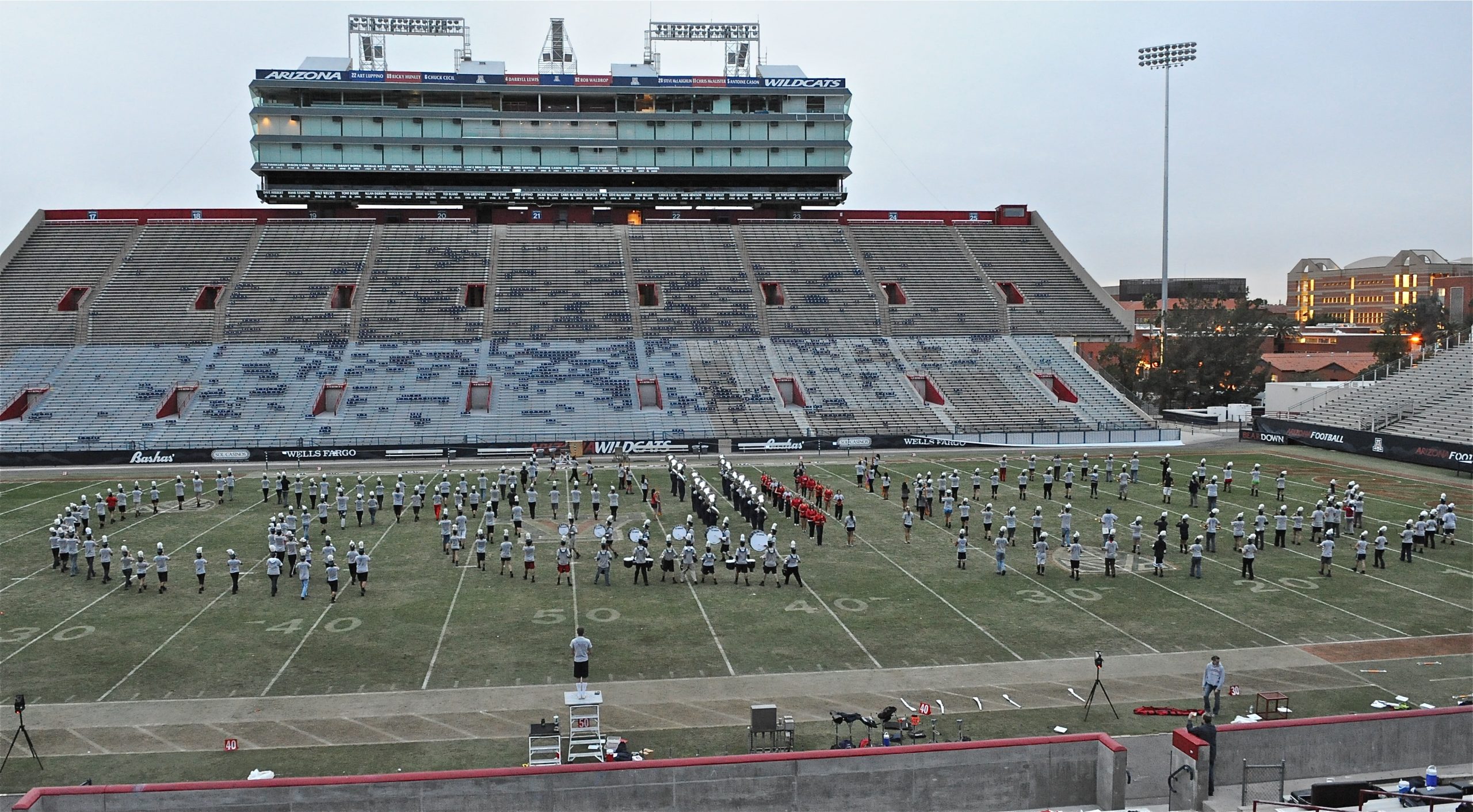 Pride Band Day Rehearsal