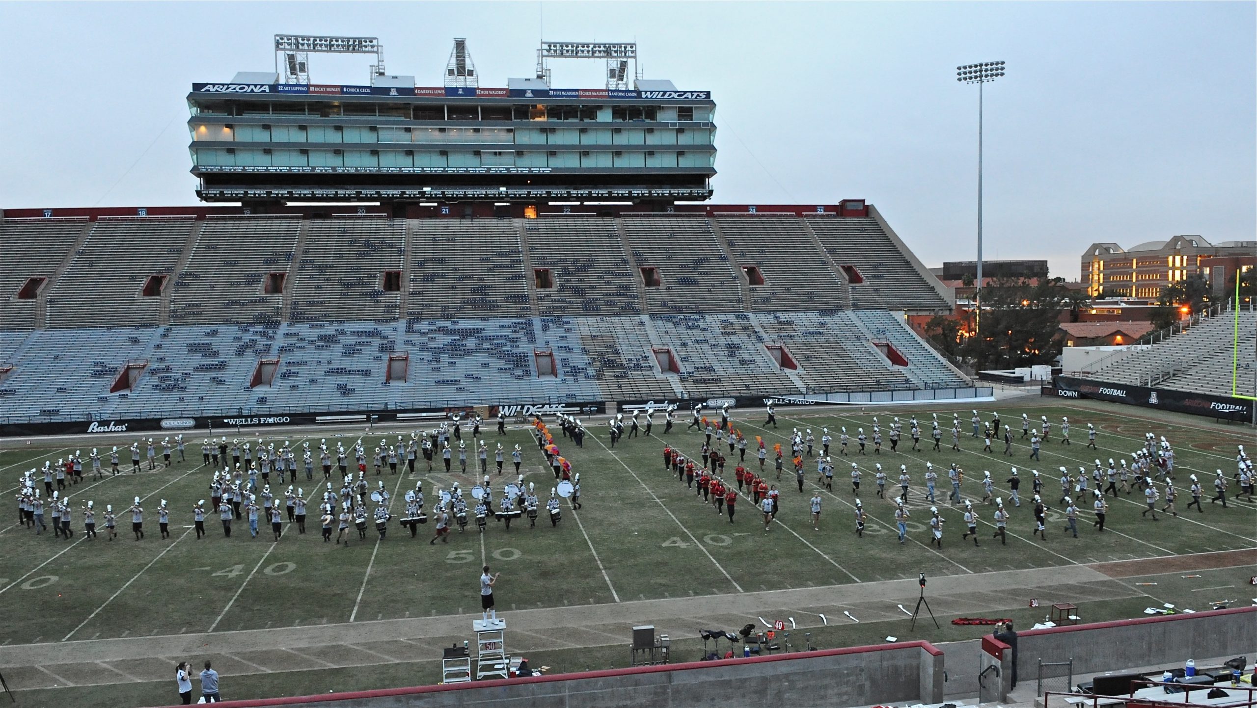 Pride Band Day Rehearsal