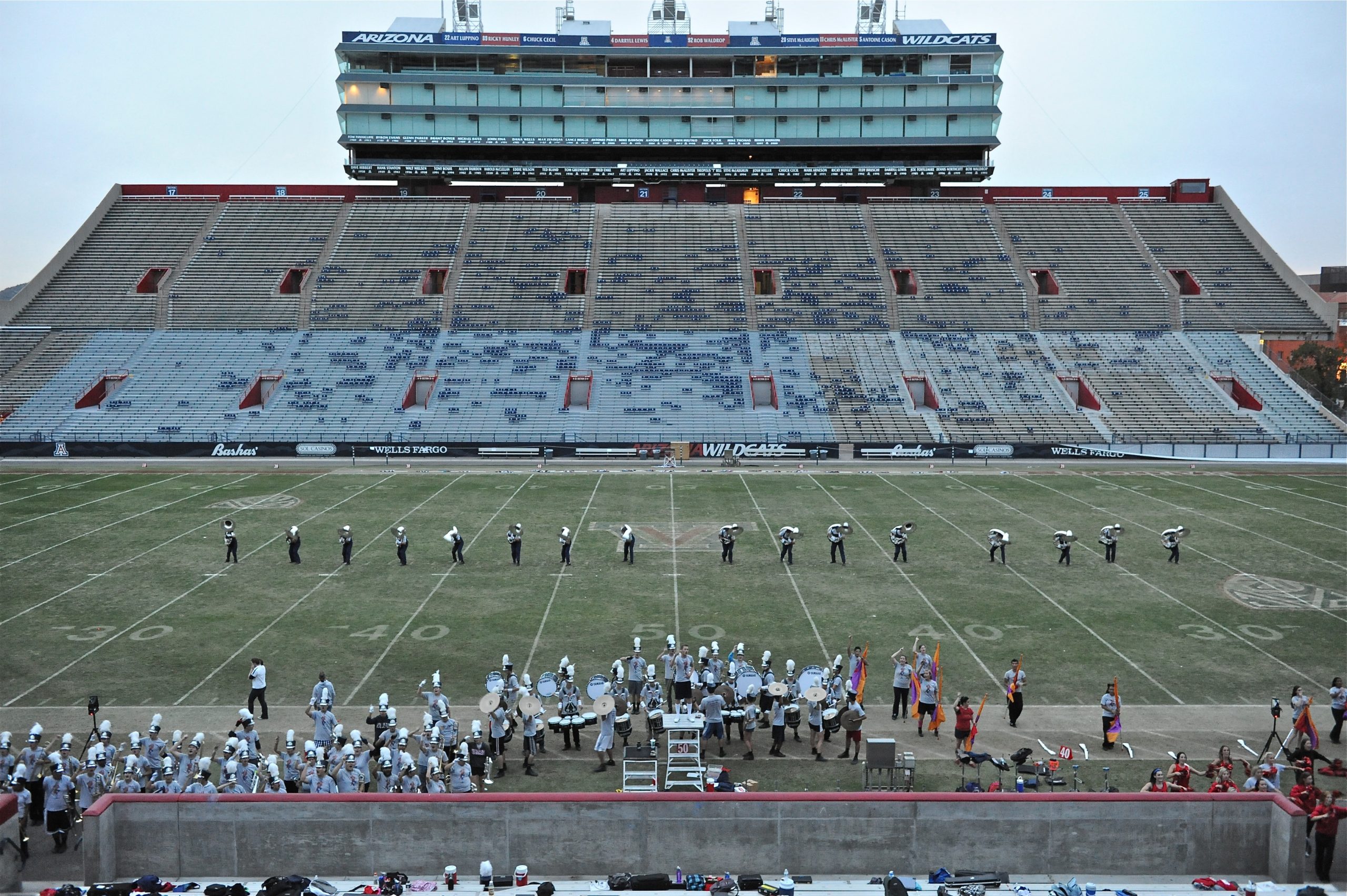Pride Band Day Rehearsal
