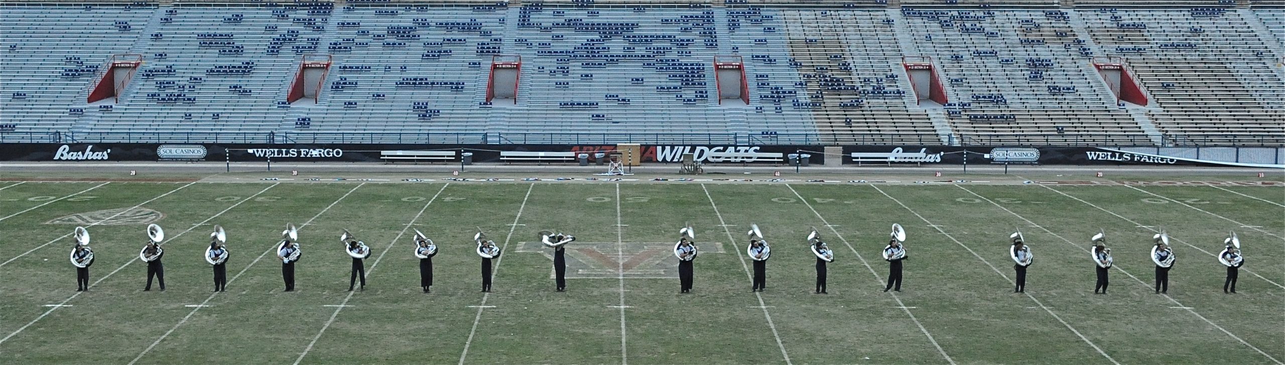 Pride Band Day Rehearsal