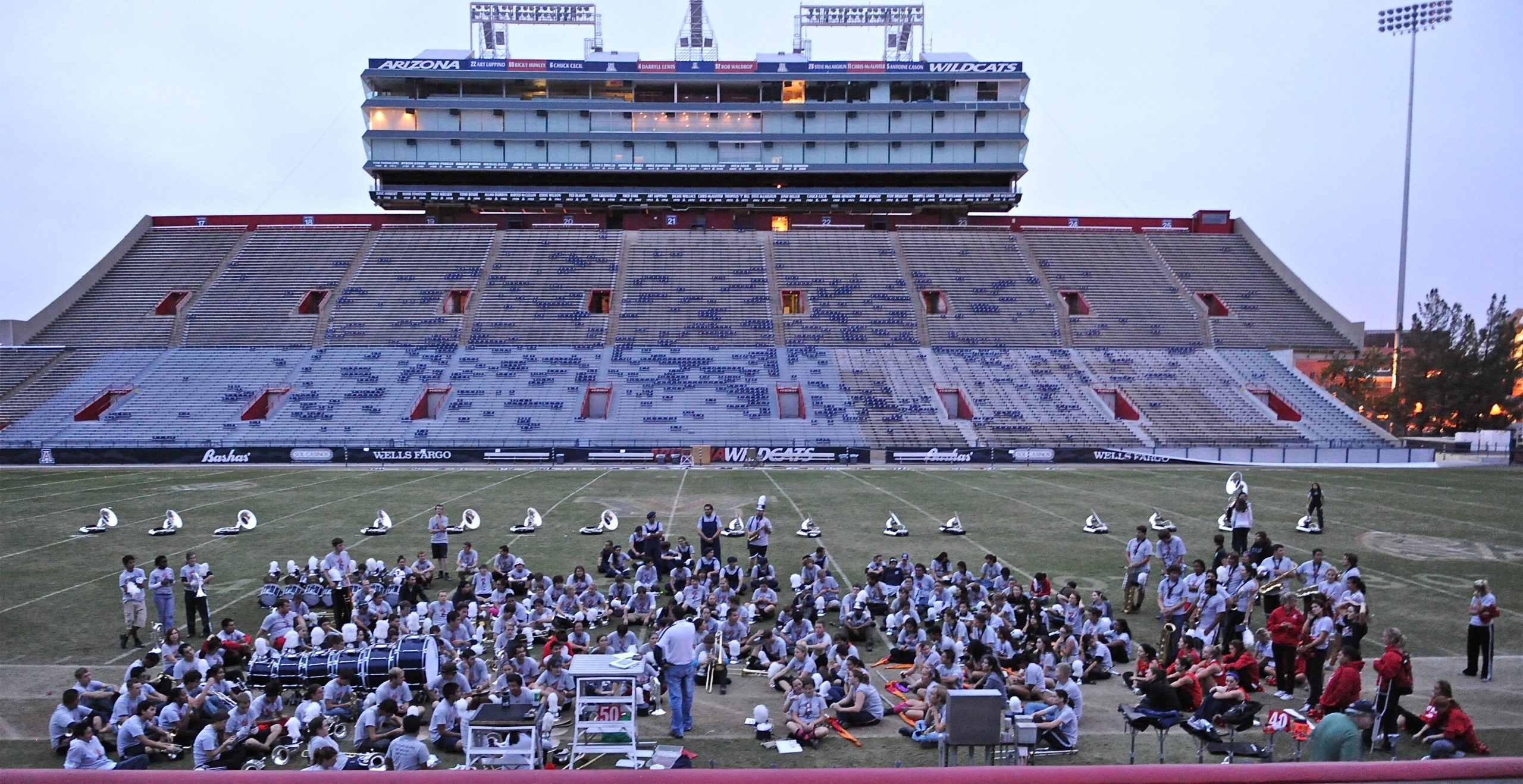 Pride Band Day Rehearsal