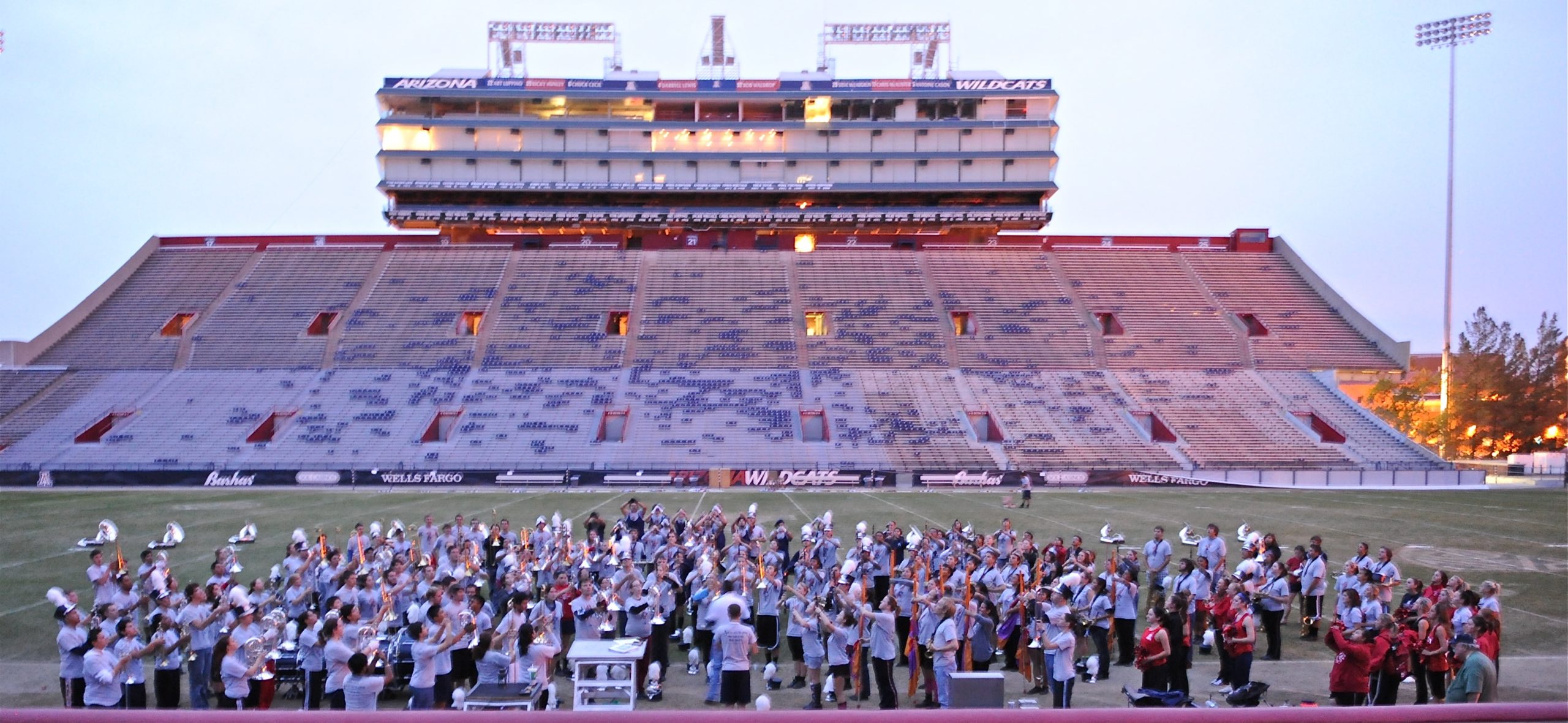 Pride Band Day Rehearsal