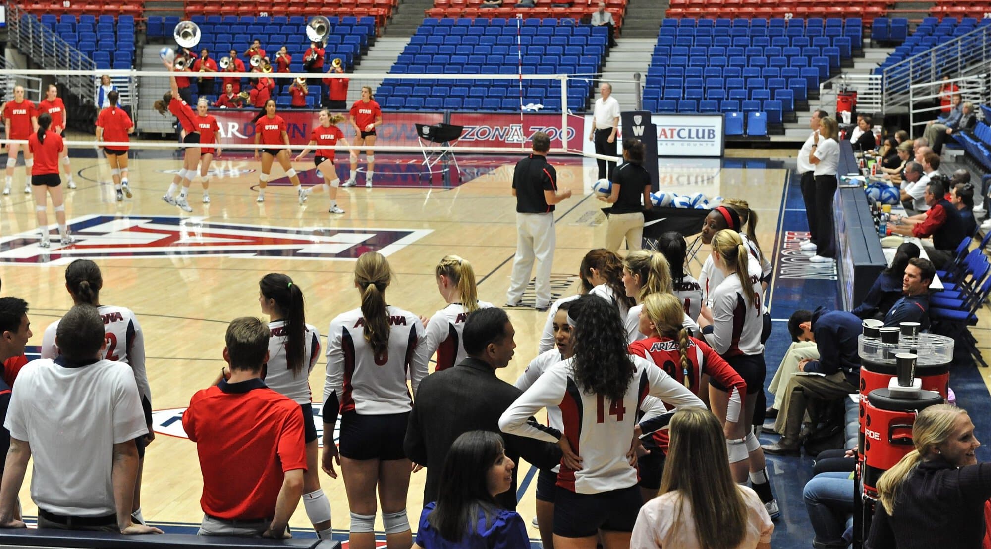 UA Utah Volleyball 11/11/11
