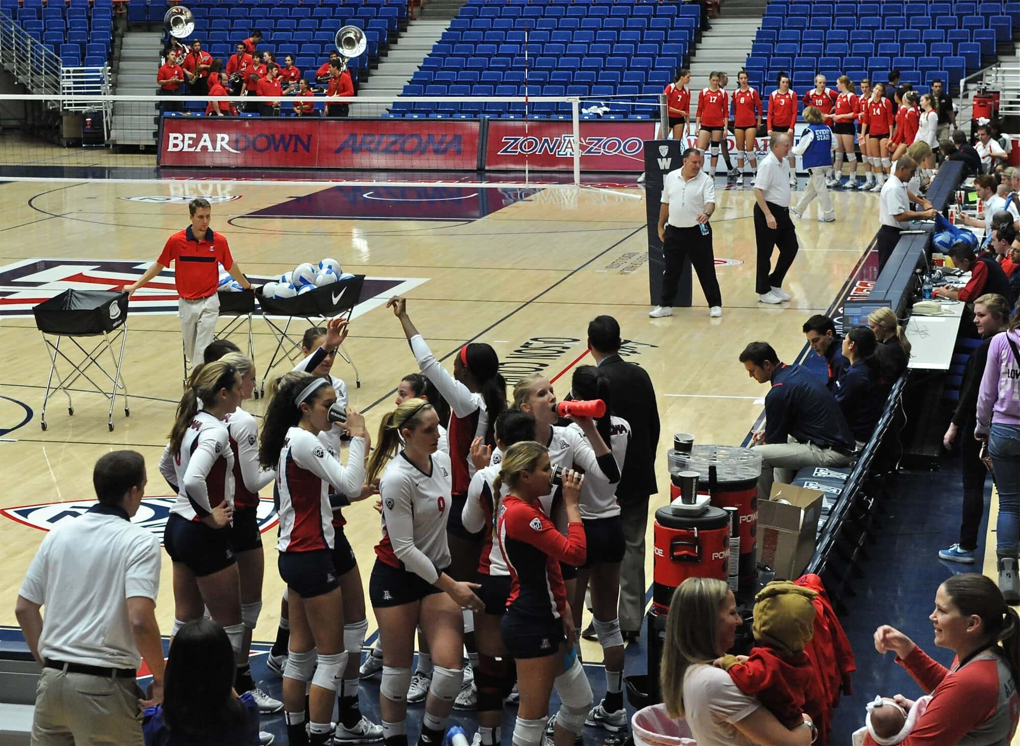 UA Utah Volleyball 11/11/11