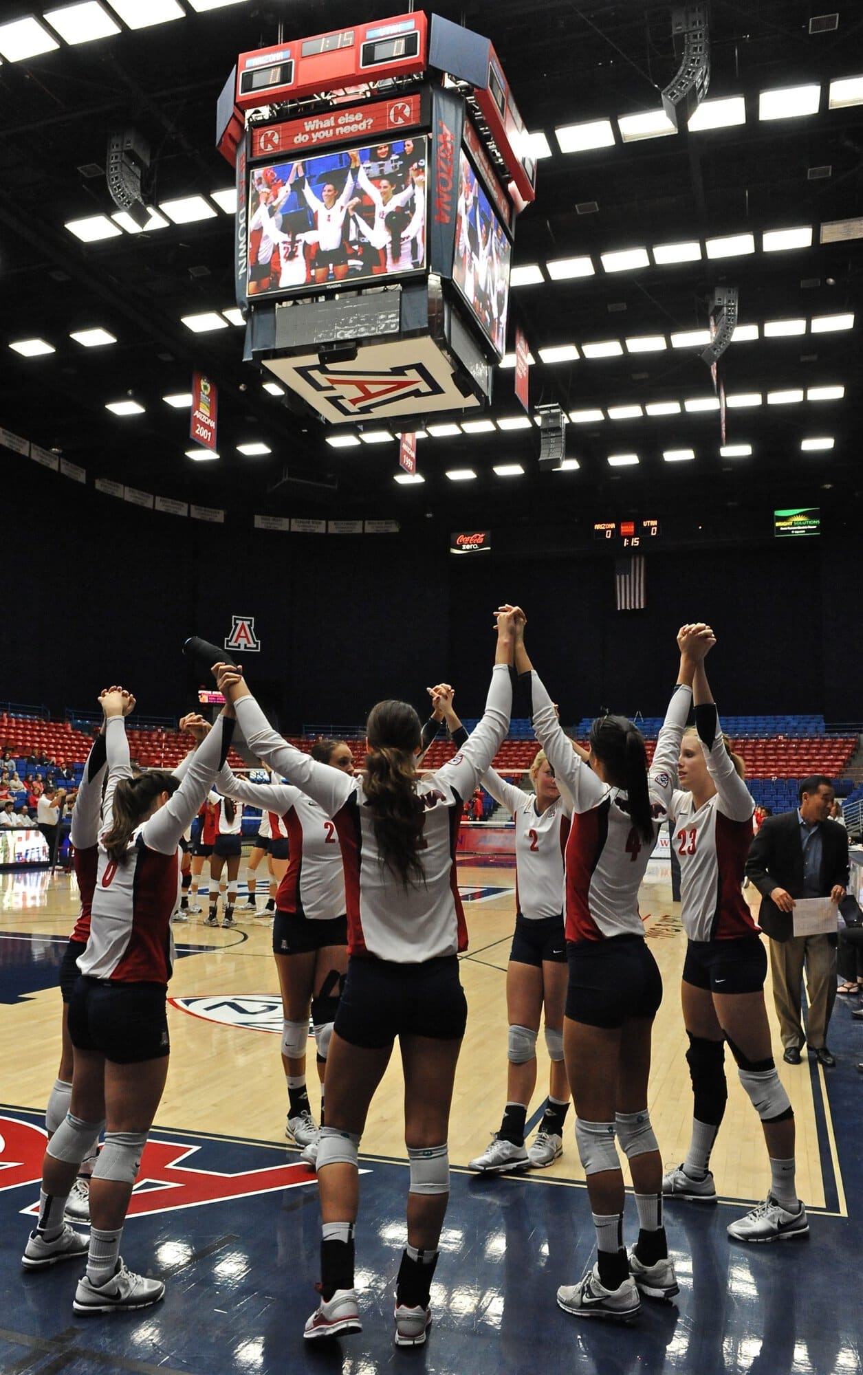 UA Utah Volleyball 11/11/11