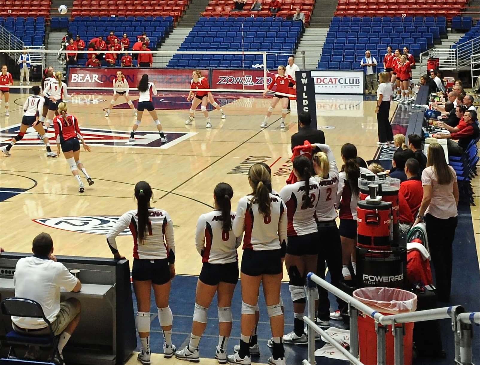 UA Utah Volleyball 11/11/11