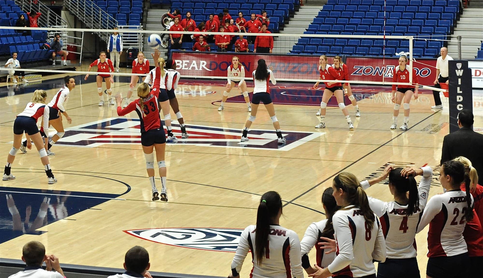 UA Utah Volleyball 11/11/11