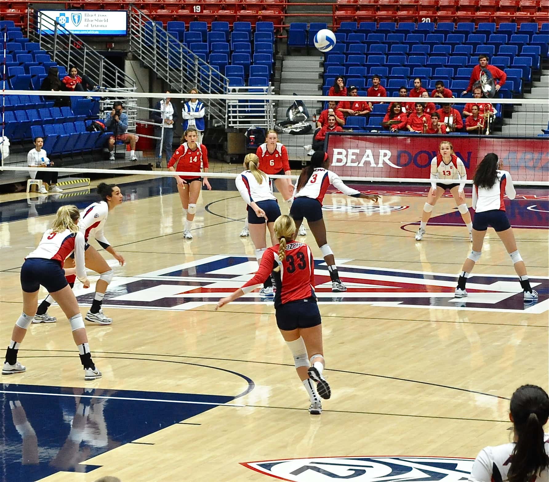 UA Utah Volleyball 11/11/11