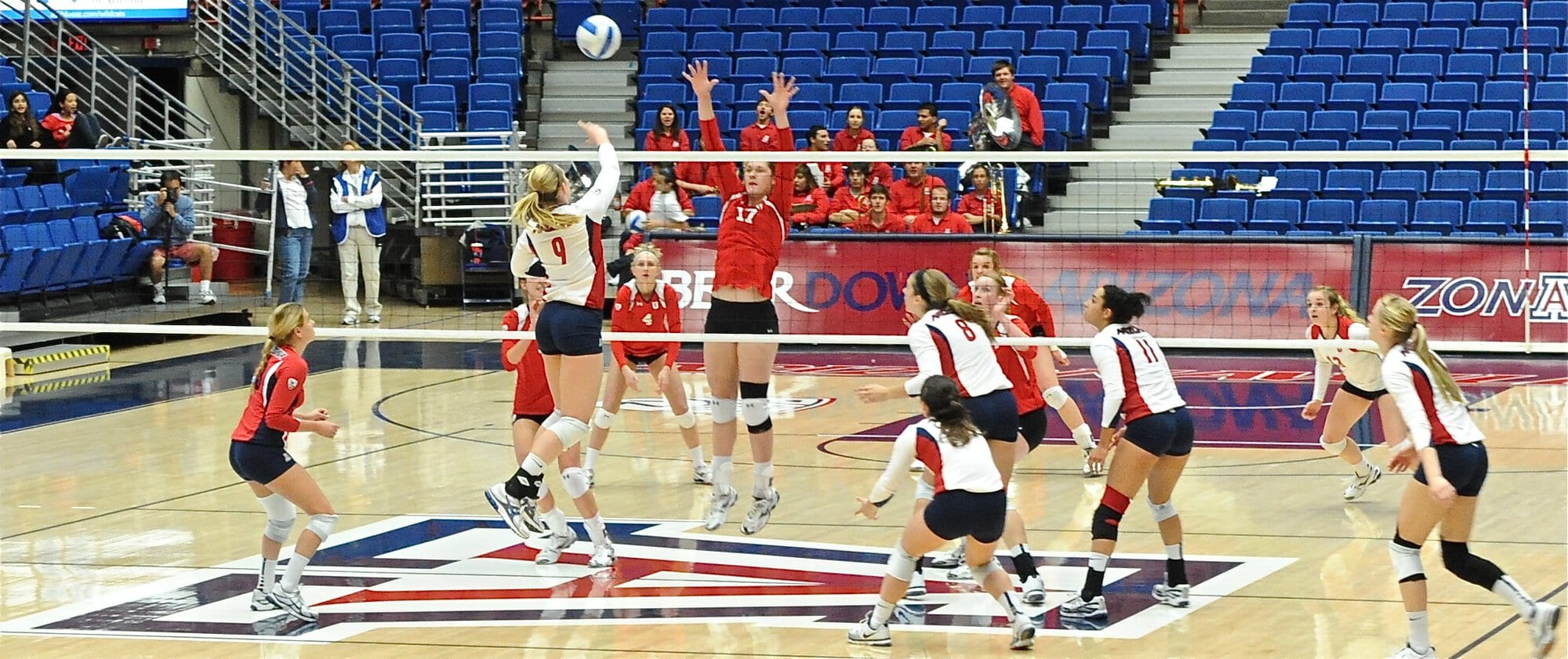 UA Utah Volleyball 11/11/11