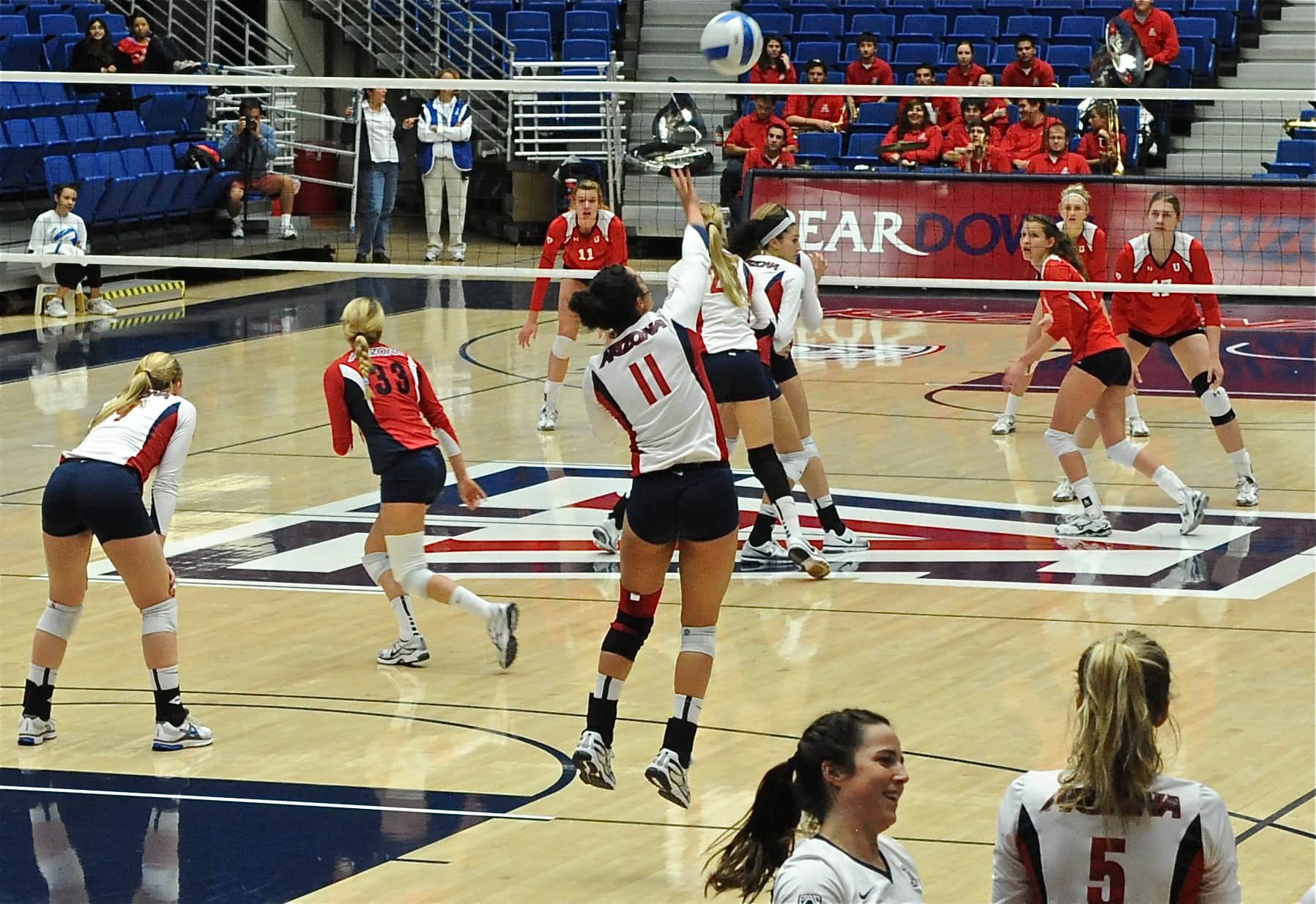 UA Utah Volleyball 11/11/11