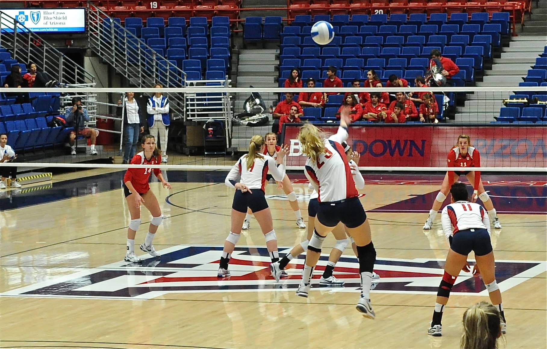 UA Utah Volleyball 11/11/11