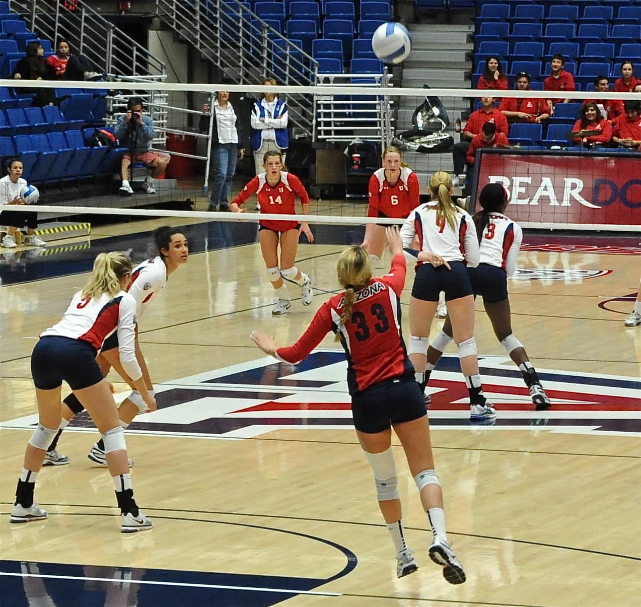 UA Utah Volleyball 11/11/11