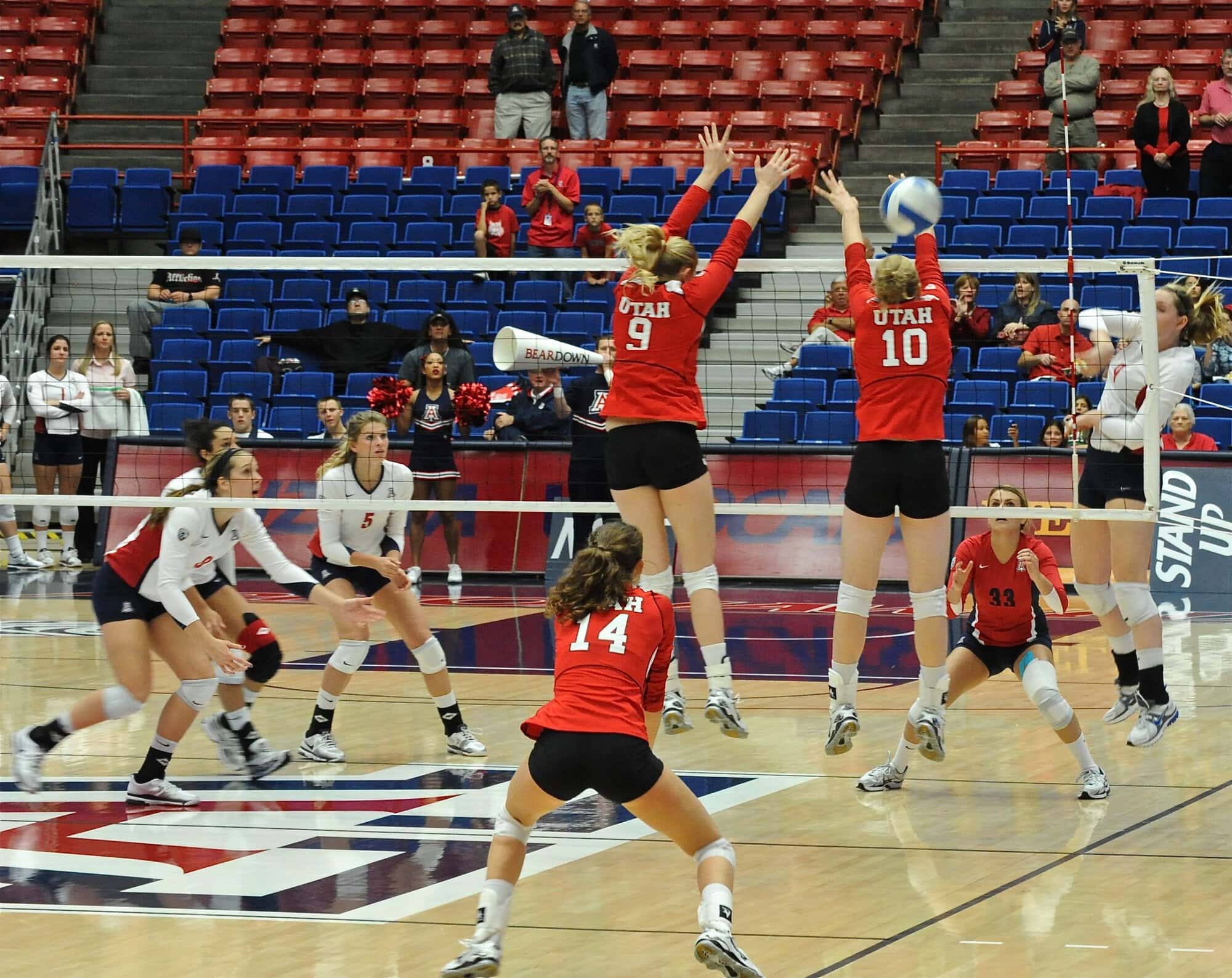 UA Utah Volleyball 11/11/11