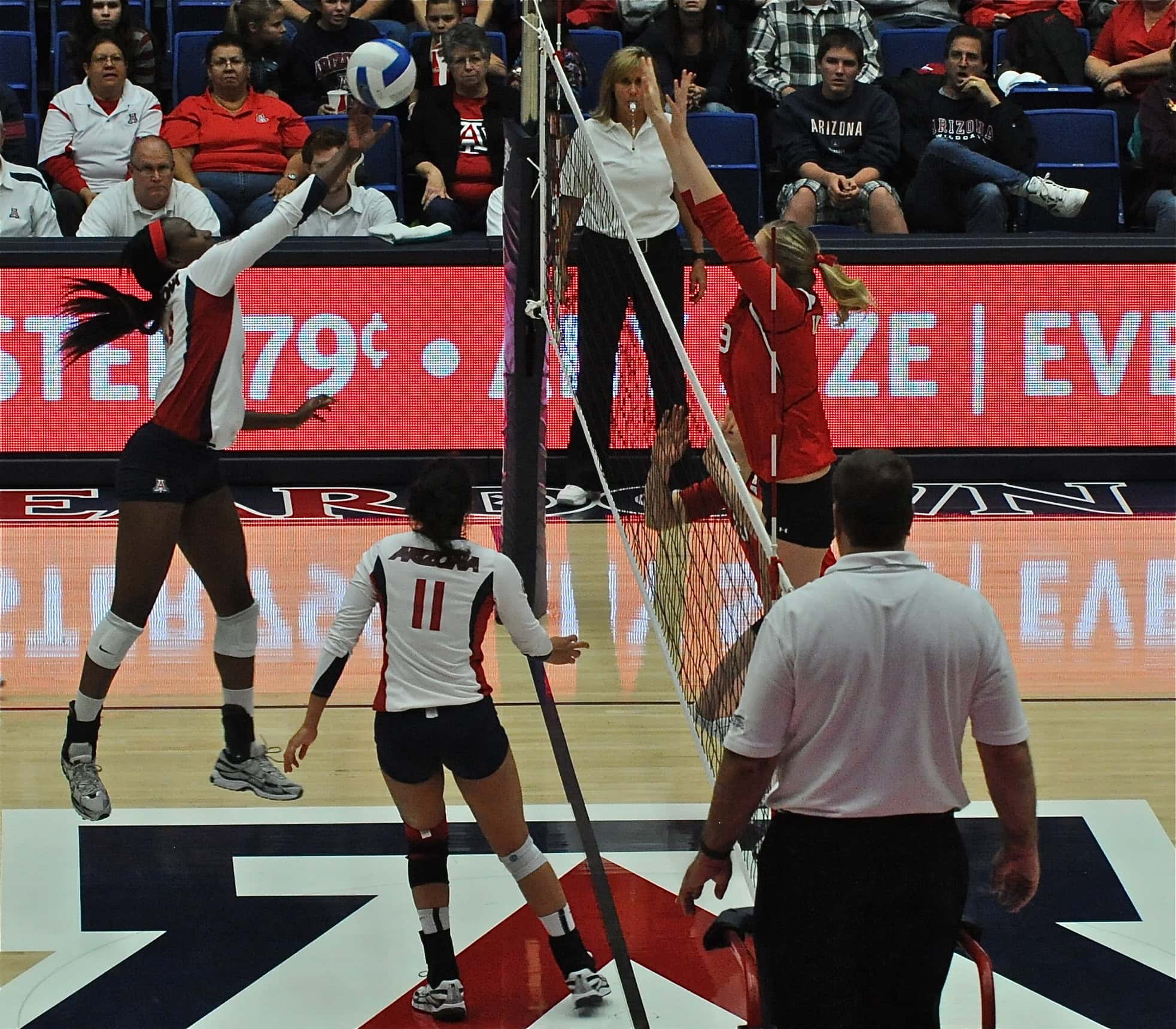 UA Utah Volleyball 11/11/11