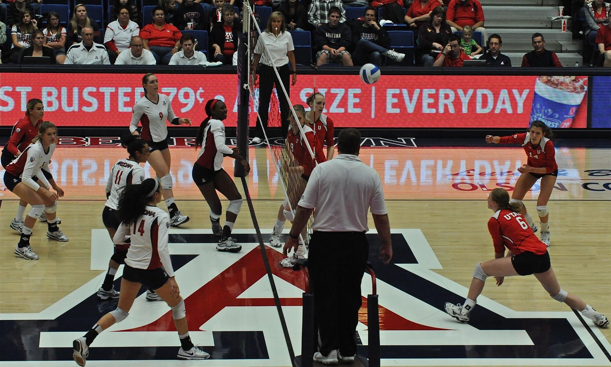UA Utah Volleyball 11/11/11