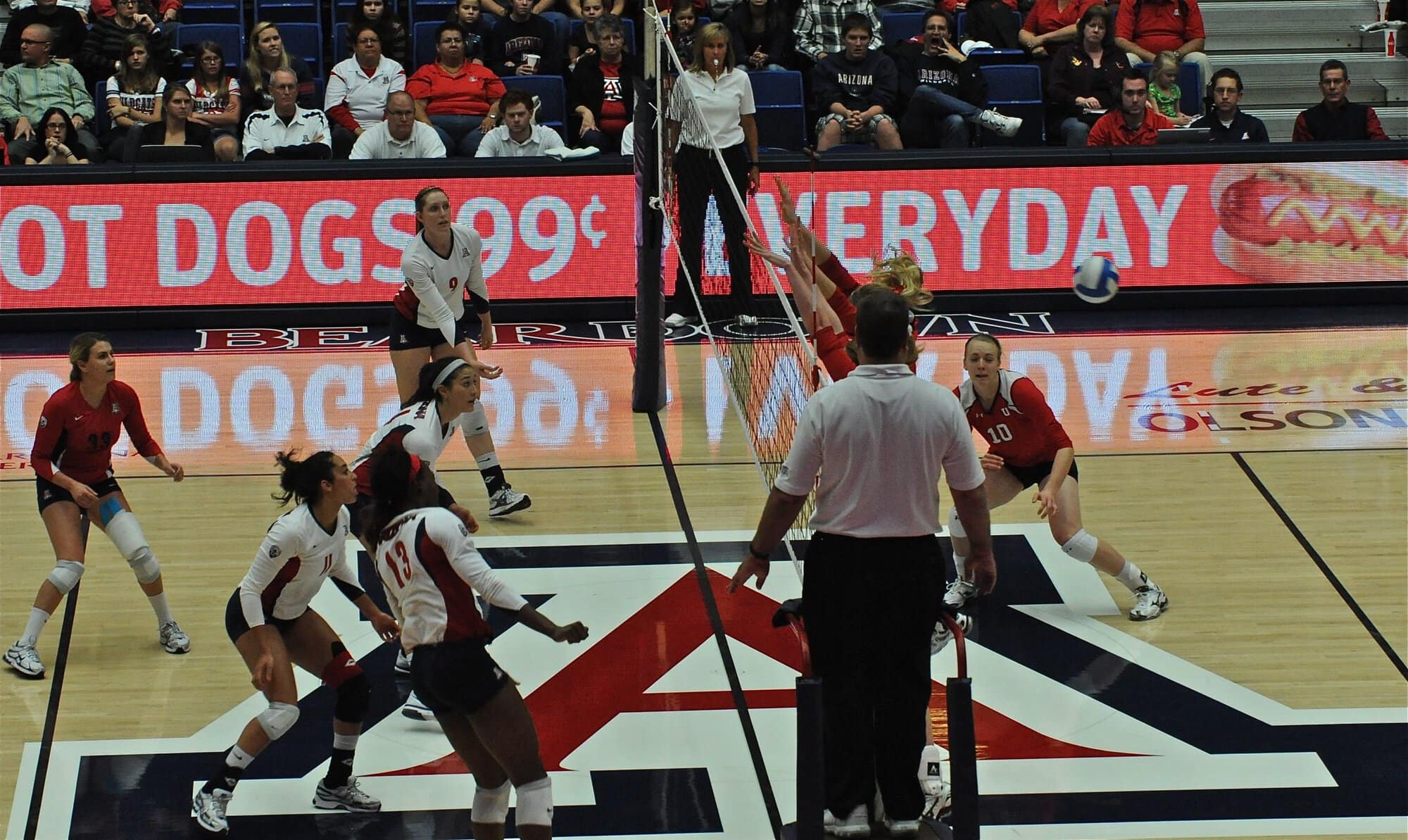 UA Utah Volleyball 11/11/11