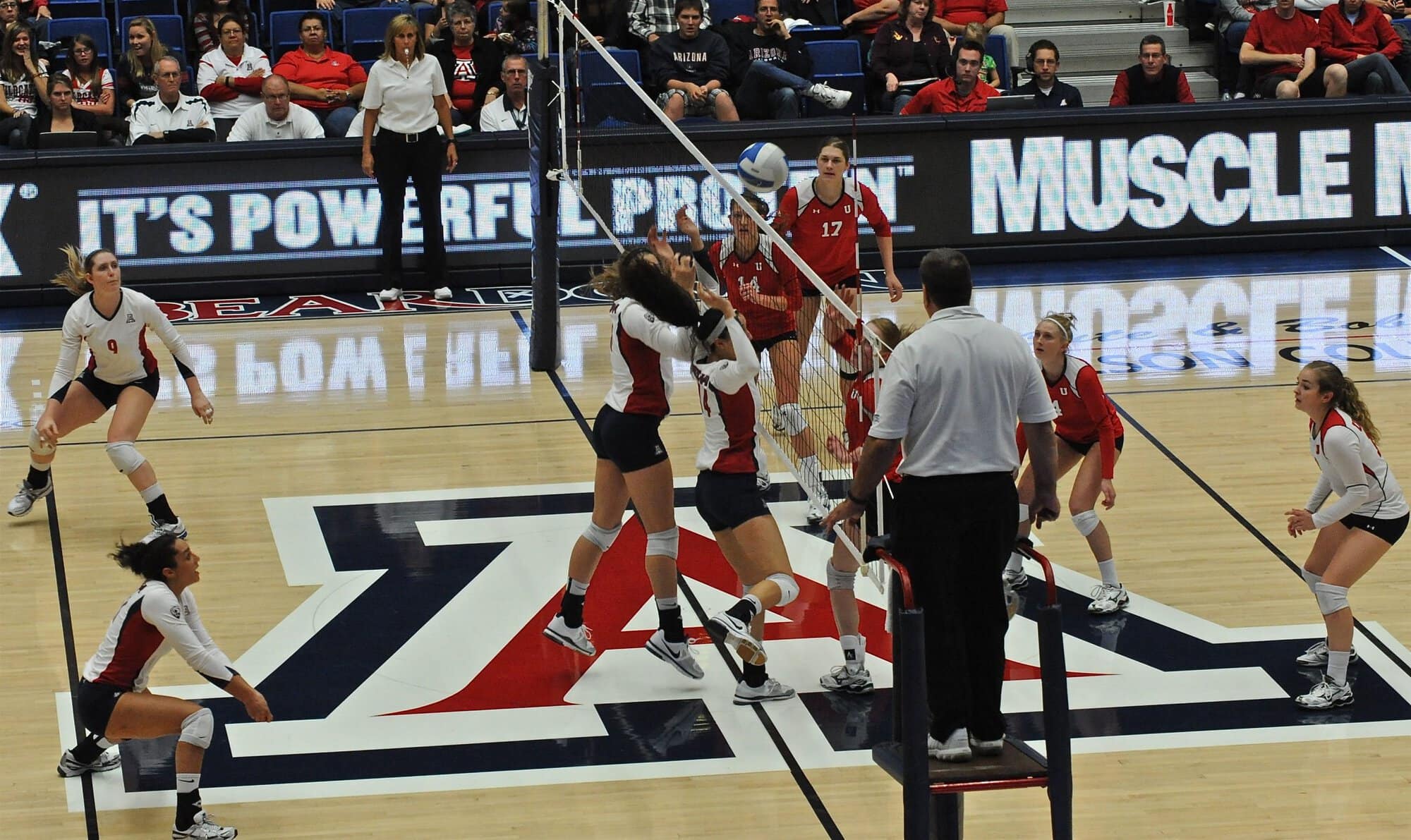 UA Utah Volleyball 11/11/11