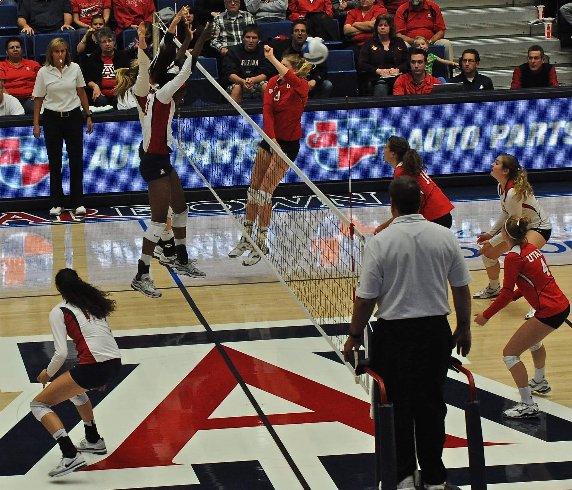 UA Utah Volleyball 11/11/11