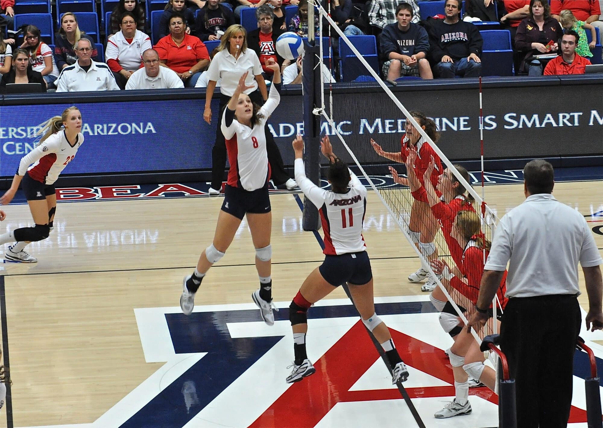 UA Utah Volleyball 11/11/11