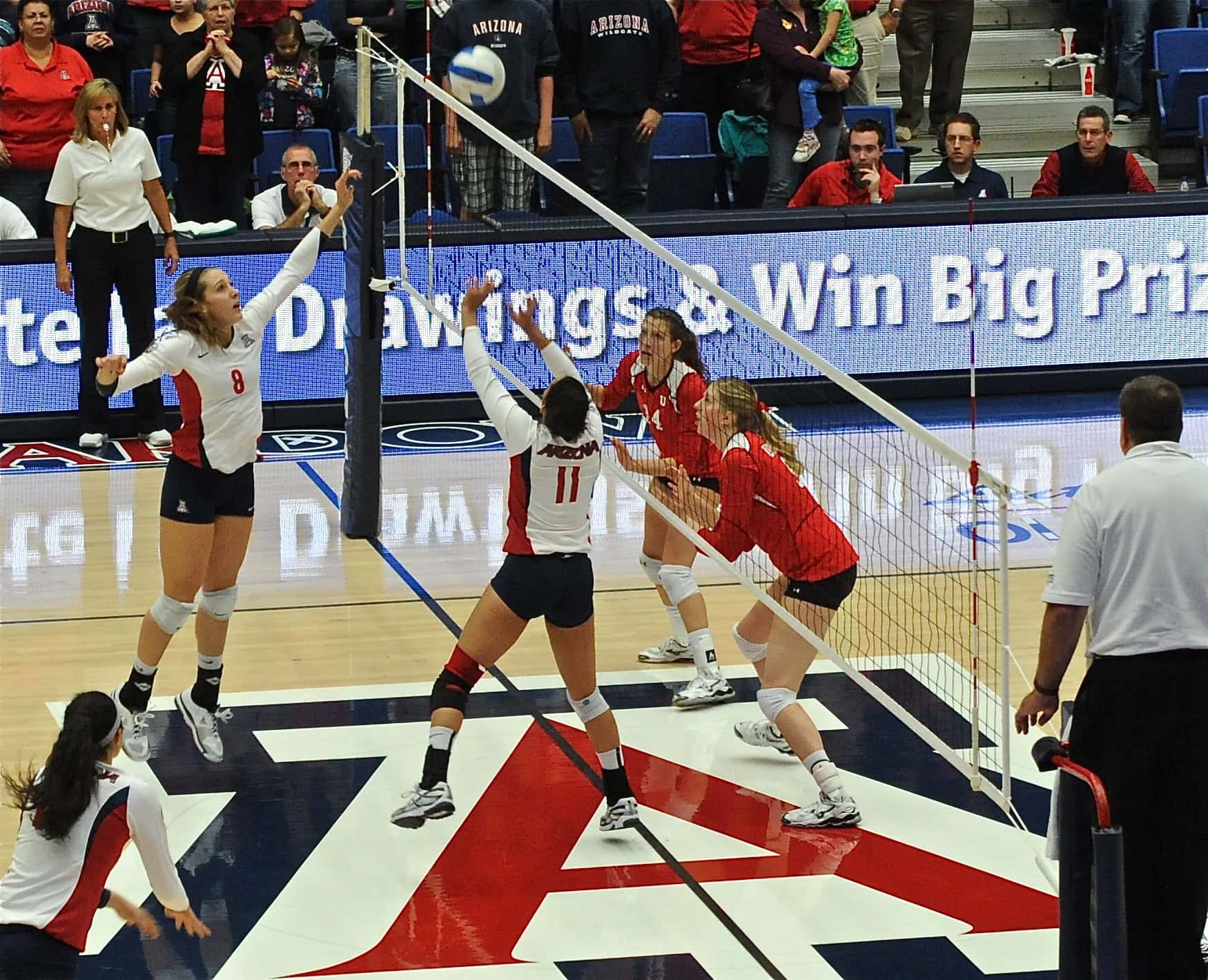UA Utah Volleyball 11/11/11