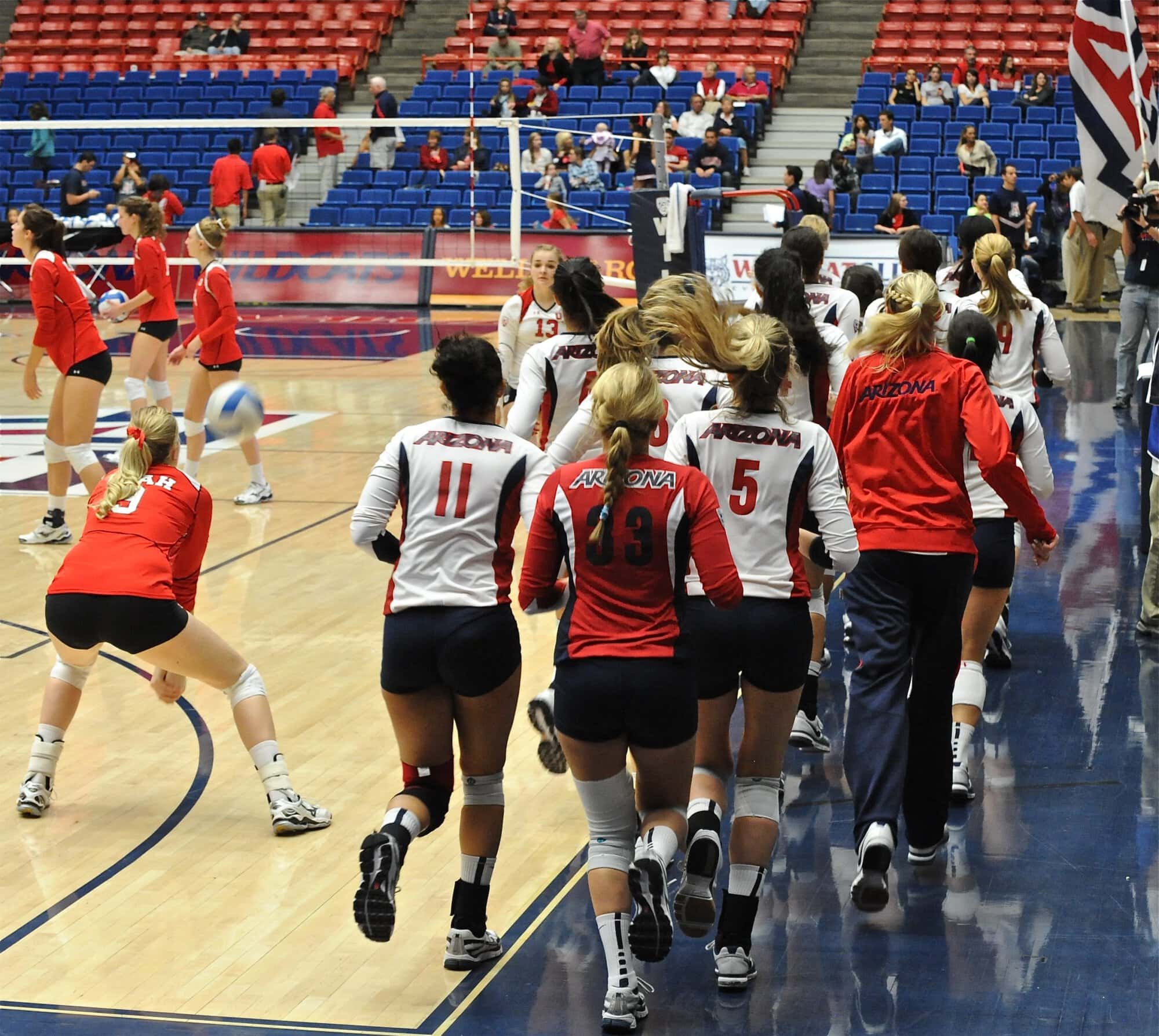 UA Utah Volleyball 11/11/11