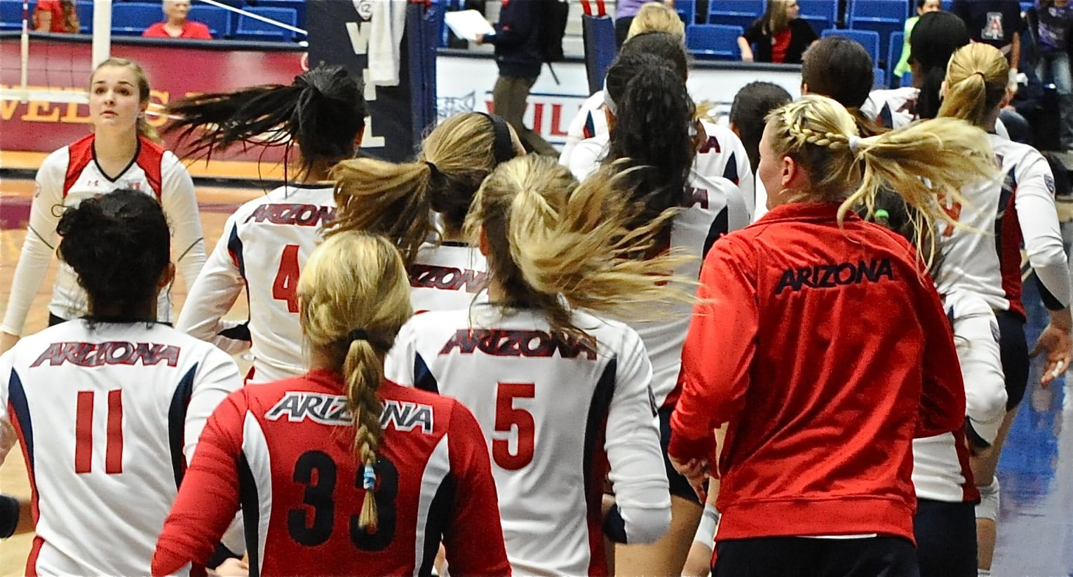 UA Utah Volleyball 11/11/11