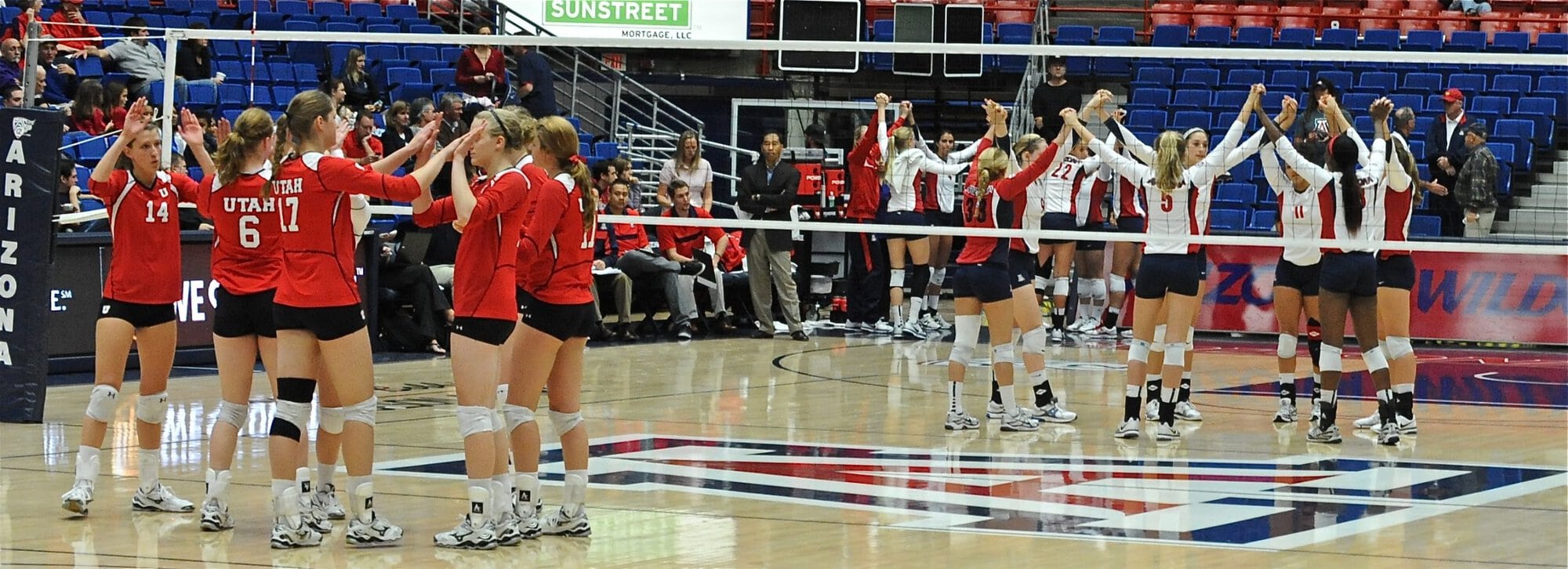 UA Utah Volleyball 11/11/11