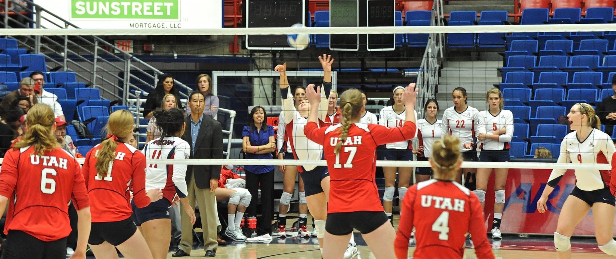 UA Utah Volleyball 11/11/11