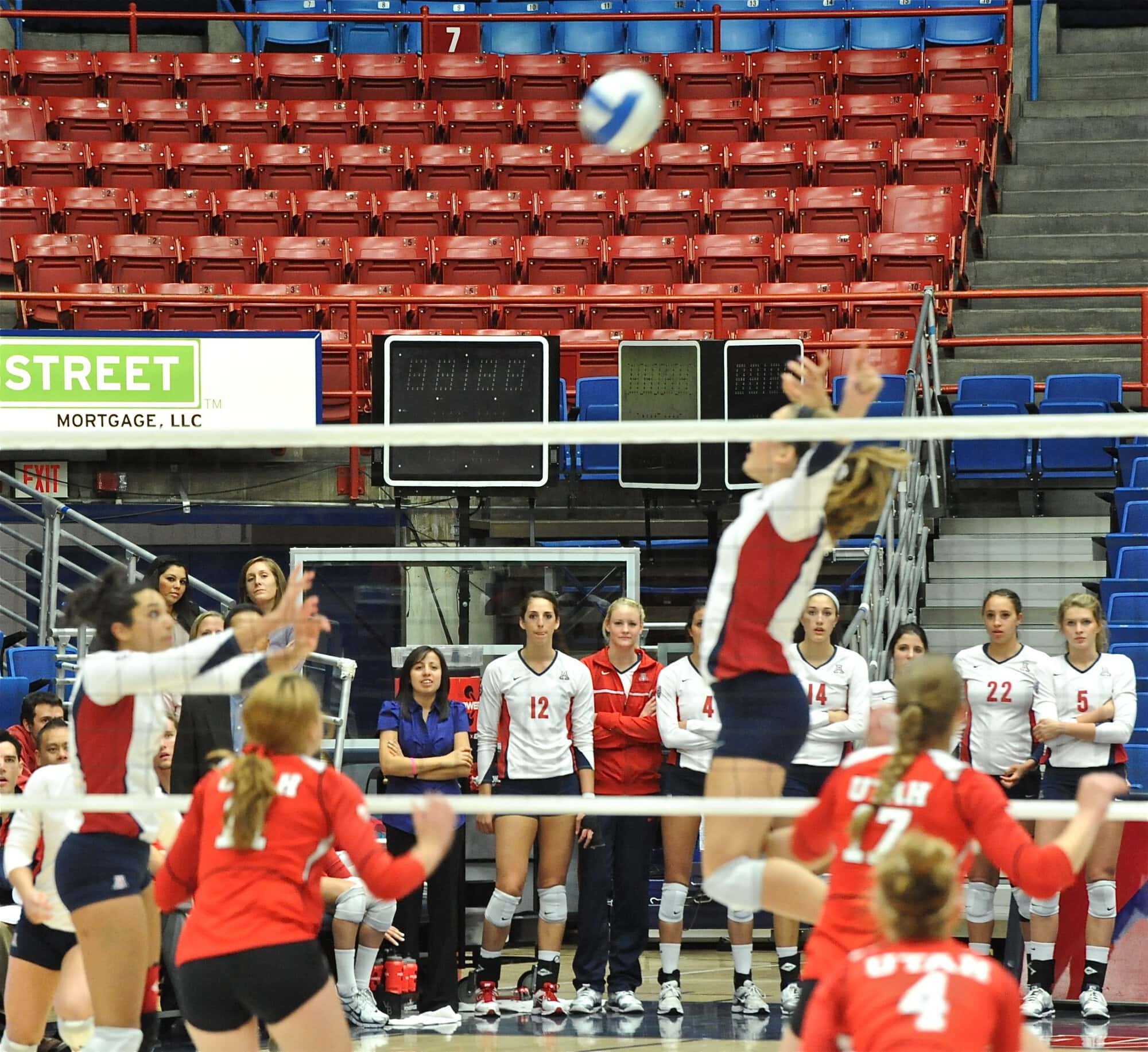 UA Utah Volleyball 11/11/11