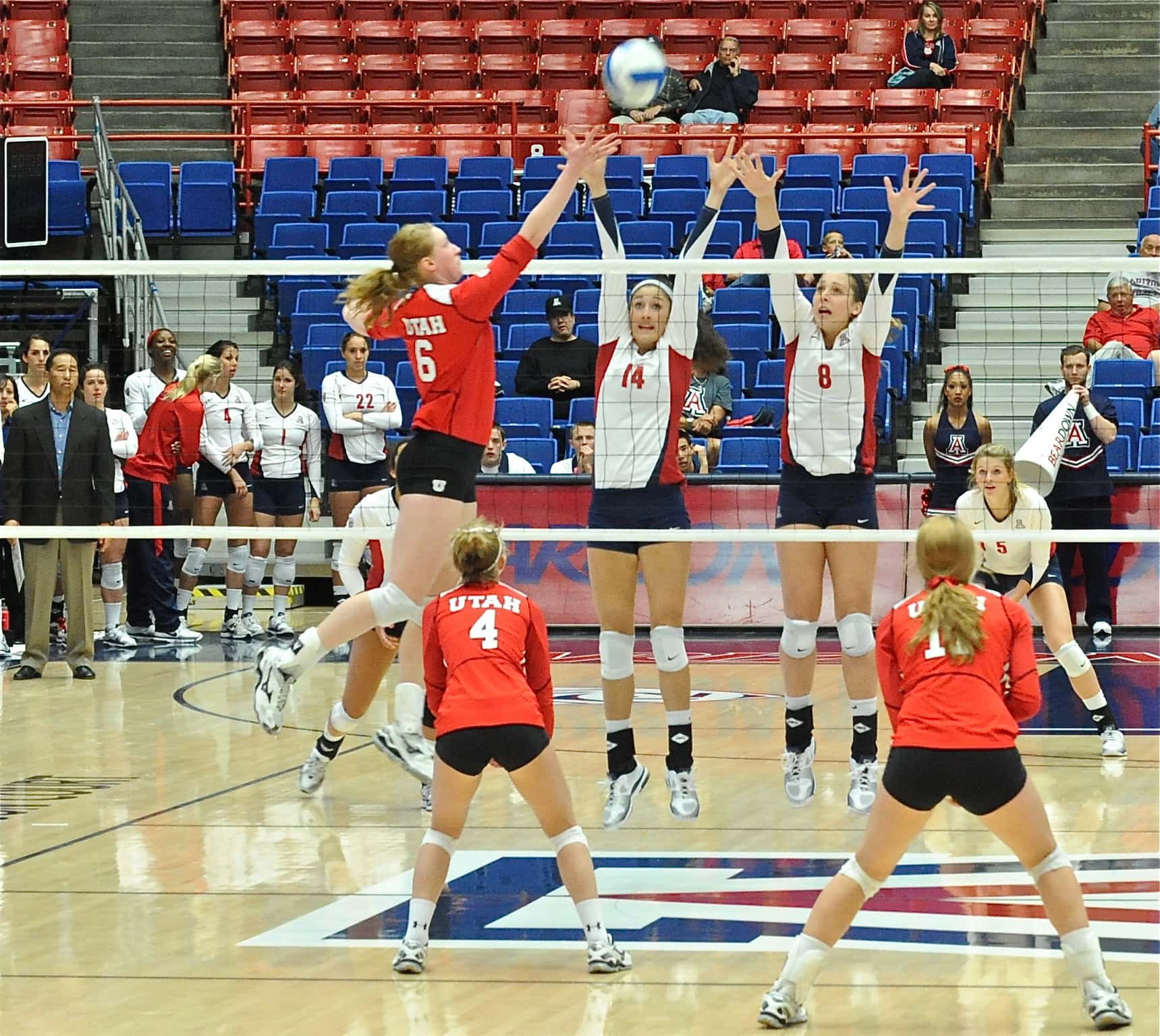 UA Utah Volleyball 11/11/11