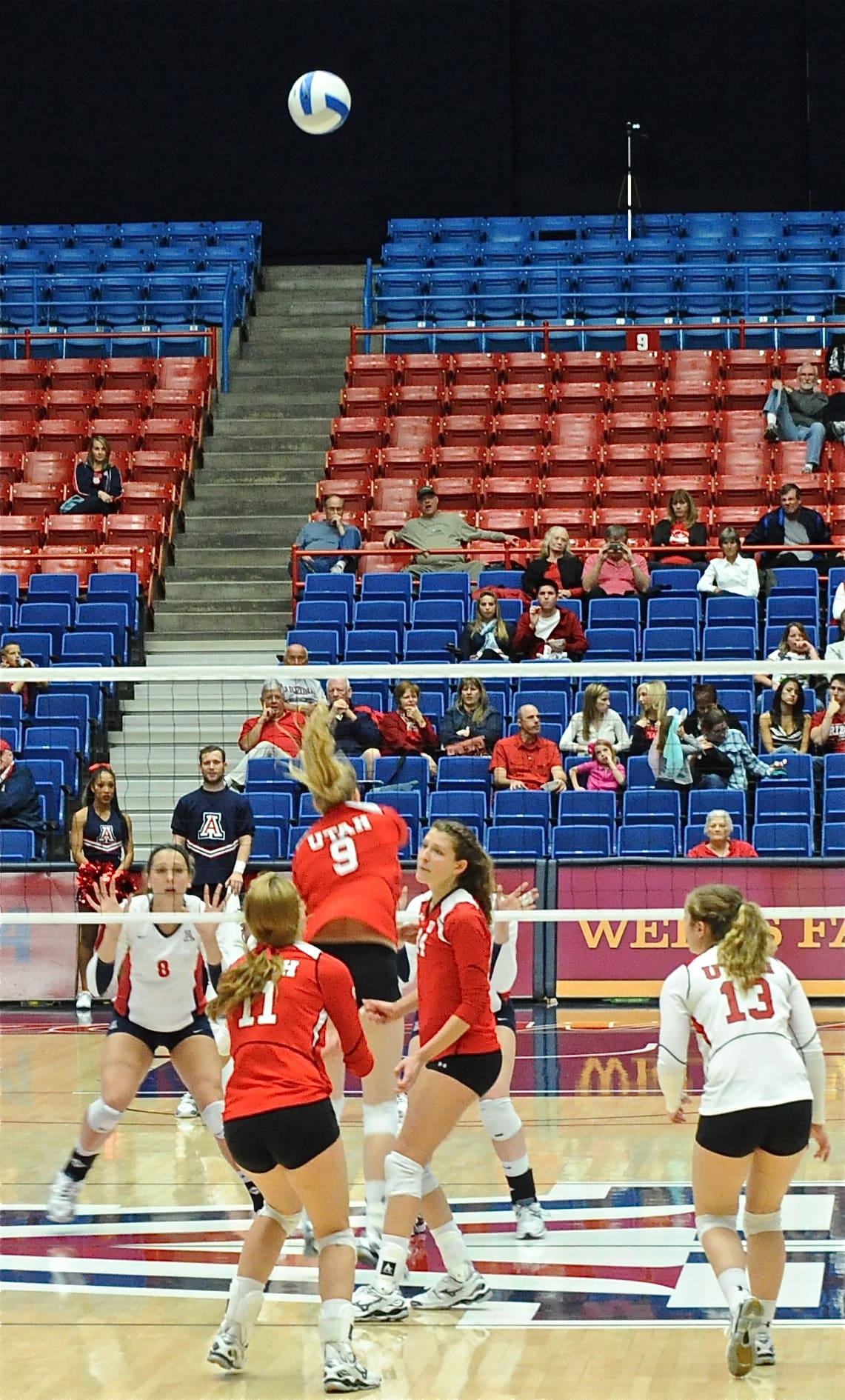 UA Utah Volleyball 11/11/11