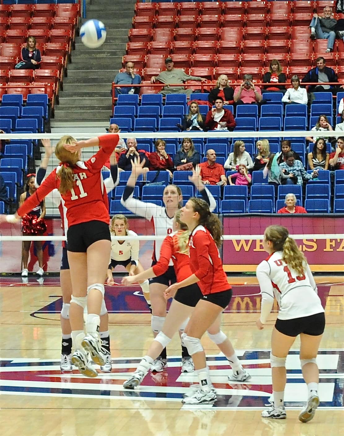 UA Utah Volleyball 11/11/11