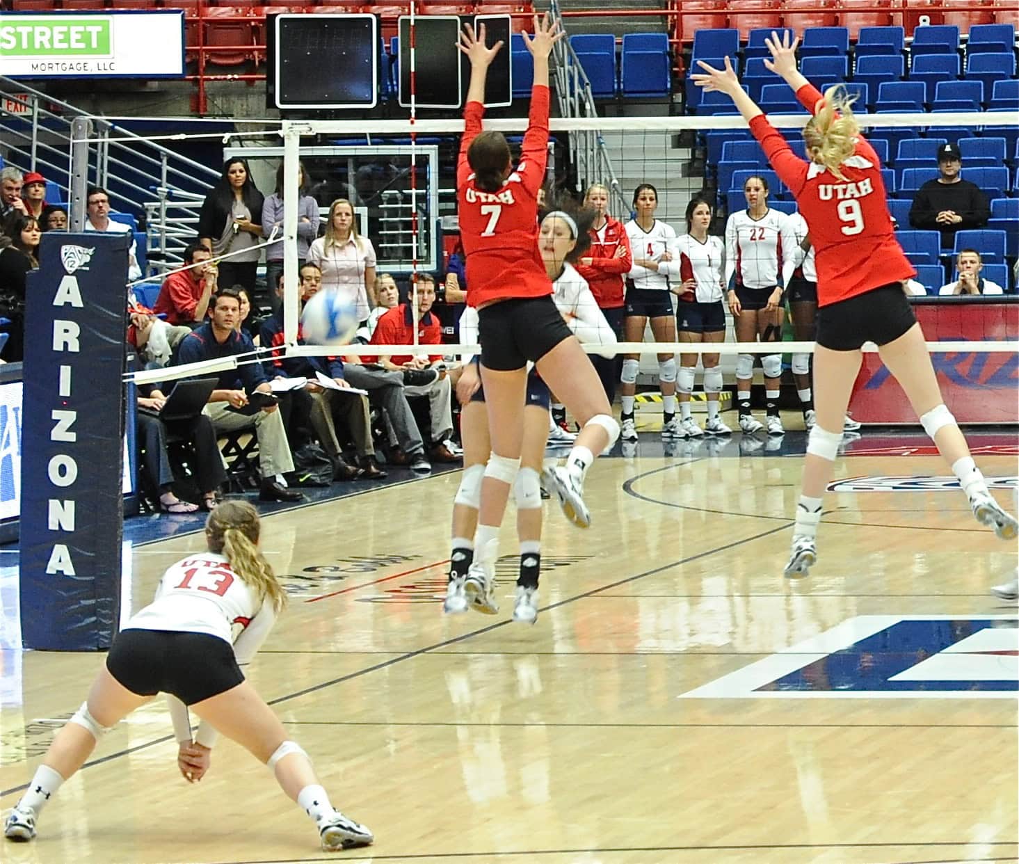 UA Utah Volleyball 11/11/11