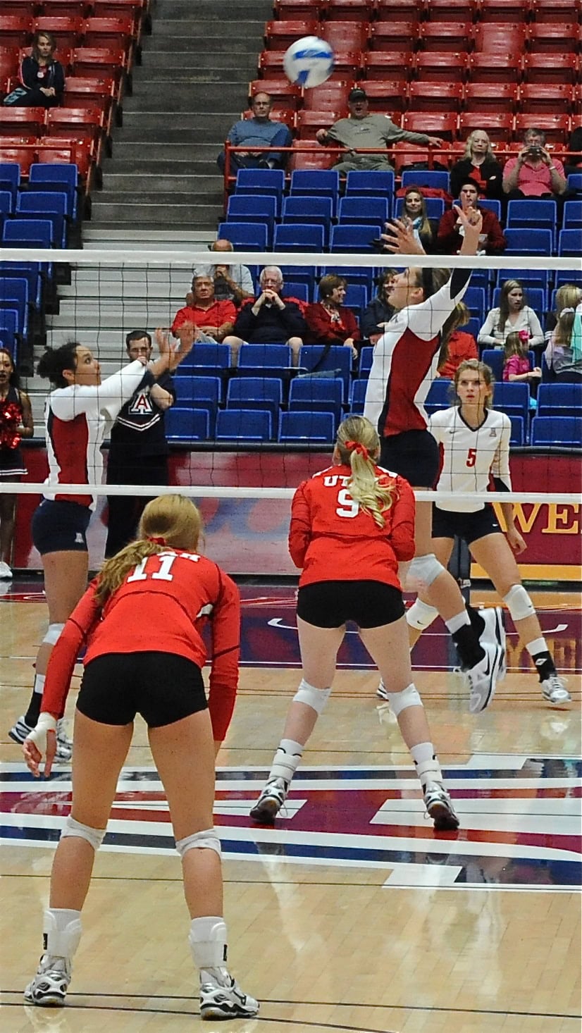 UA Utah Volleyball 11/11/11