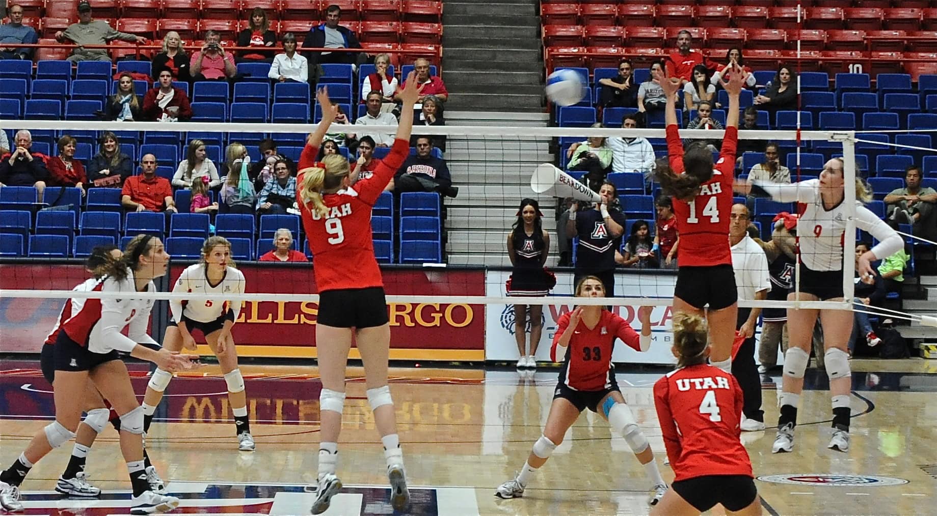 UA Utah Volleyball 11/11/11